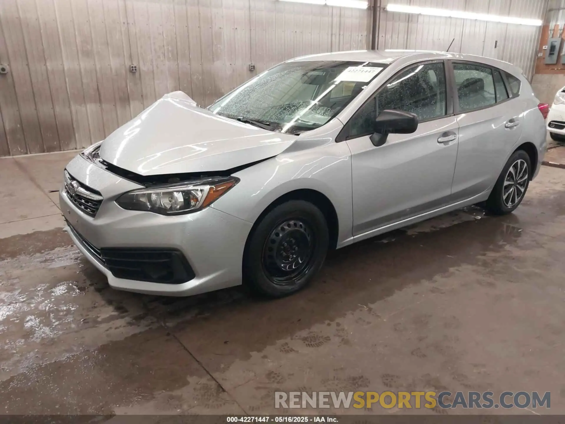 2 fotografías del automóvil dañado 4S3GTAB64N3709887 SUBARU IMPREZA 2022