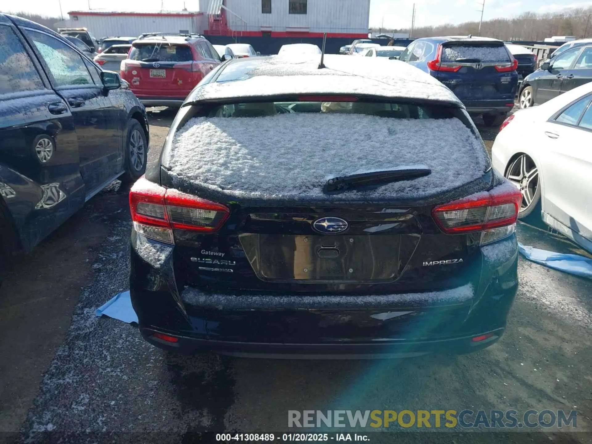 16 fotografías del automóvil dañado 4S3GTAB65N3710255 SUBARU IMPREZA 2022