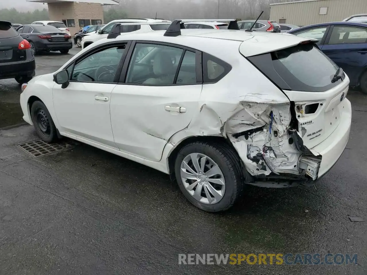 2 fotografías del automóvil dañado 4S3GTAB66N3721619 SUBARU IMPREZA 2022
