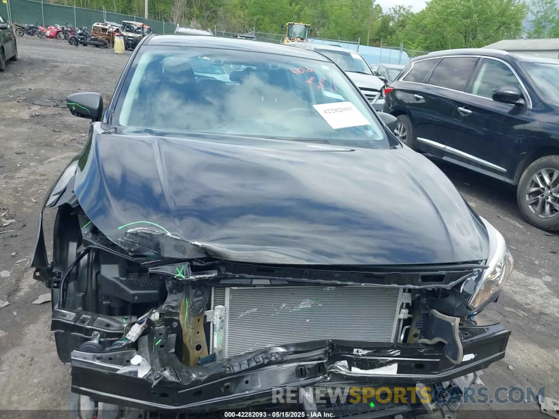 12 fotografías del automóvil dañado 4S3GTAB6XN3708646 SUBARU IMPREZA 2022