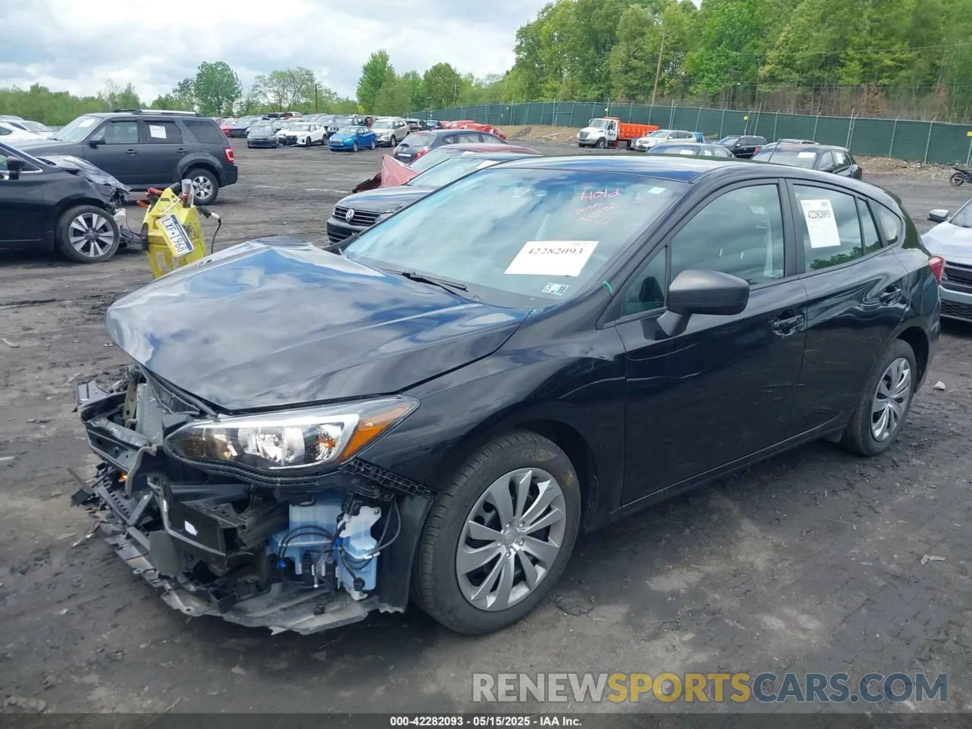 2 fotografías del automóvil dañado 4S3GTAB6XN3708646 SUBARU IMPREZA 2022