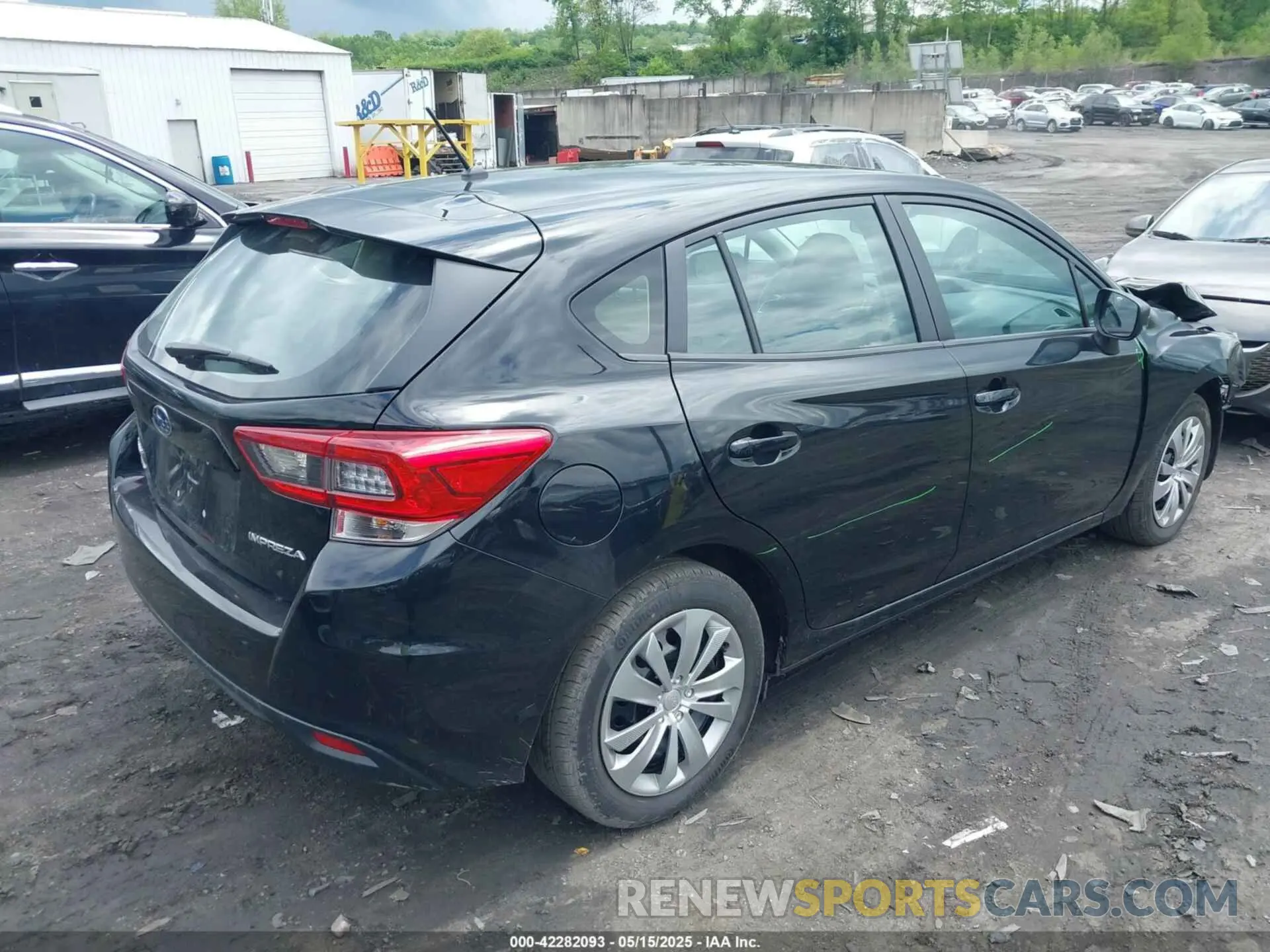 4 fotografías del automóvil dañado 4S3GTAB6XN3708646 SUBARU IMPREZA 2022