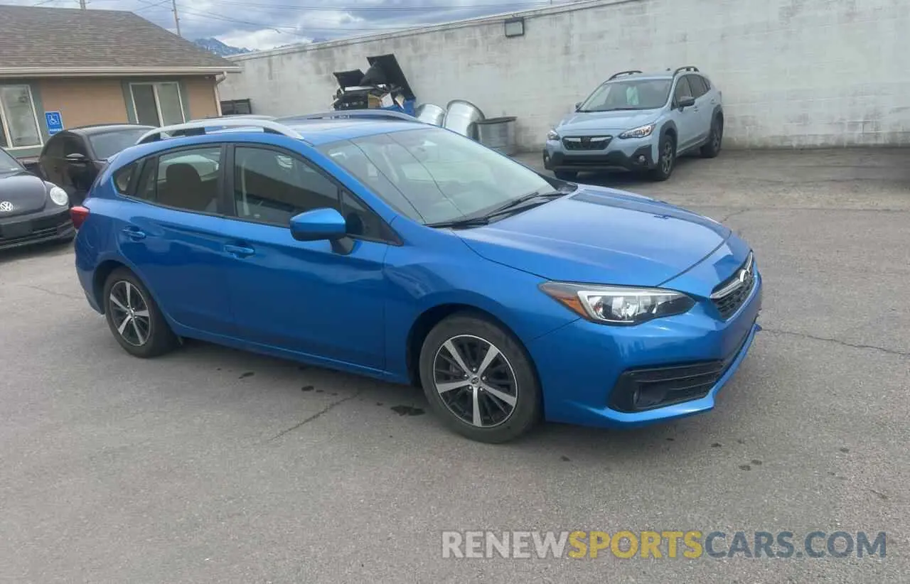1 fotografías del automóvil dañado 4S3GTAD61N3705020 SUBARU IMPREZA 2022