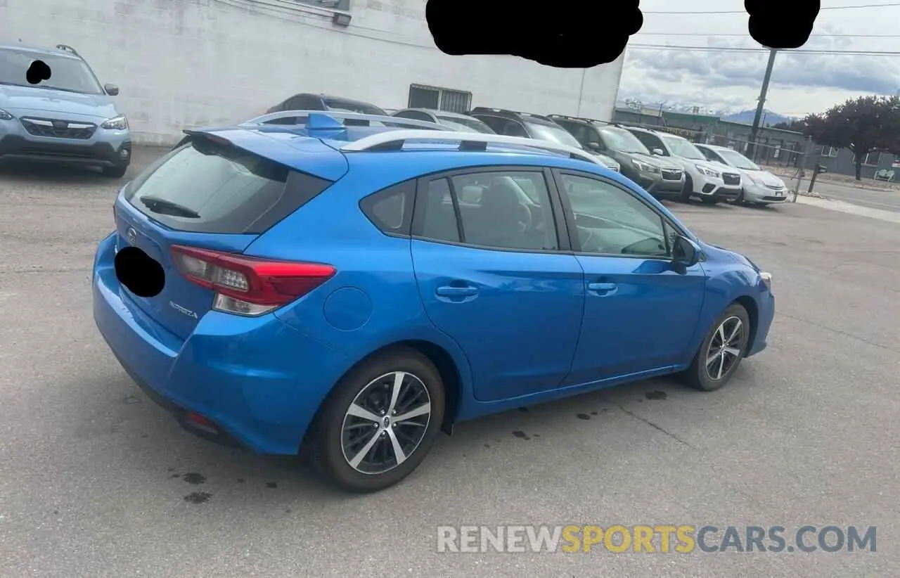 4 fotografías del automóvil dañado 4S3GTAD61N3705020 SUBARU IMPREZA 2022