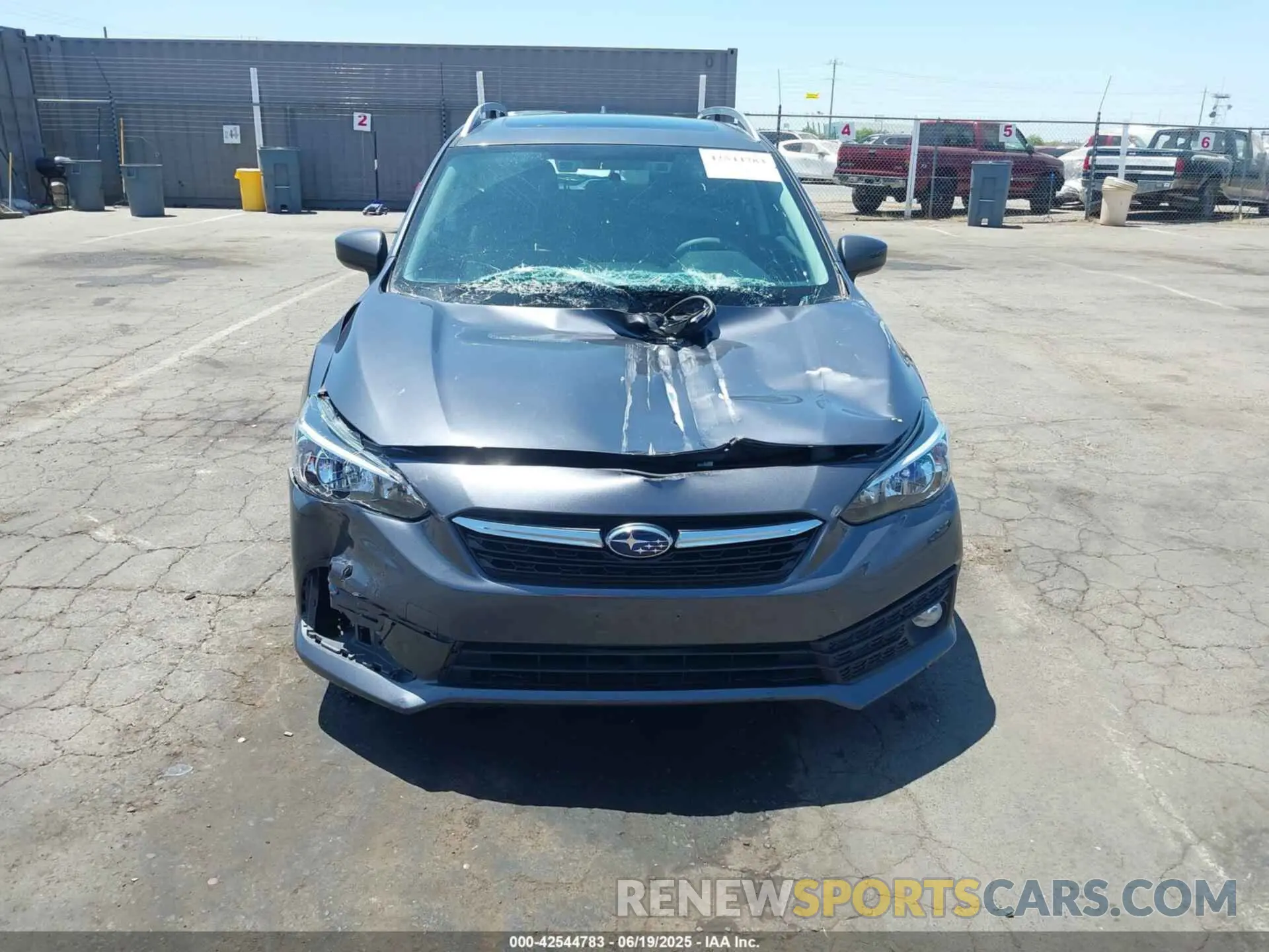 6 fotografías del automóvil dañado 4S3GTAD62N3716690 SUBARU IMPREZA 2022
