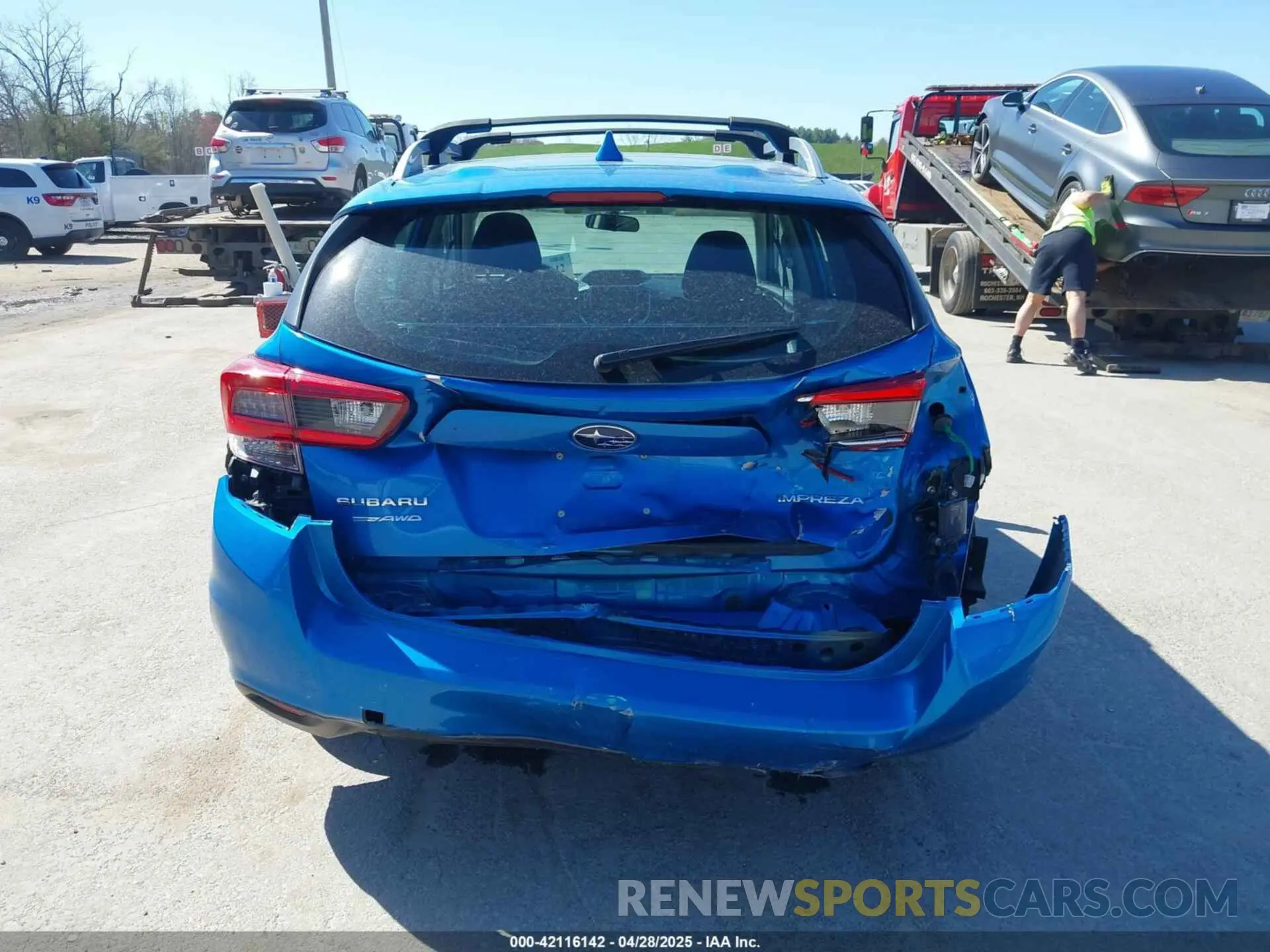 16 fotografías del automóvil dañado 4S3GTAD66N3711895 SUBARU IMPREZA 2022