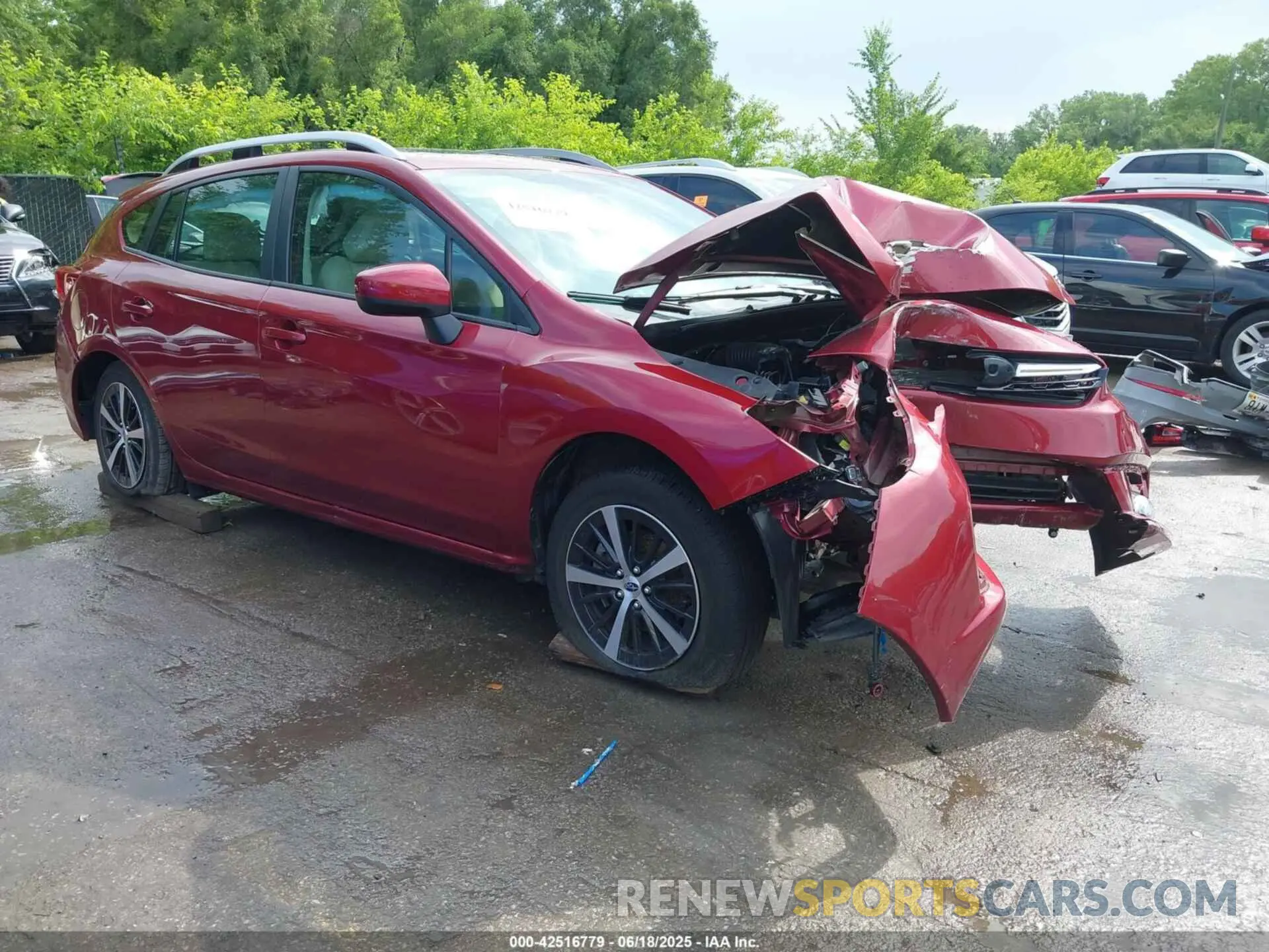 1 fotografías del automóvil dañado 4S3GTAD66N3721987 SUBARU IMPREZA 2022
