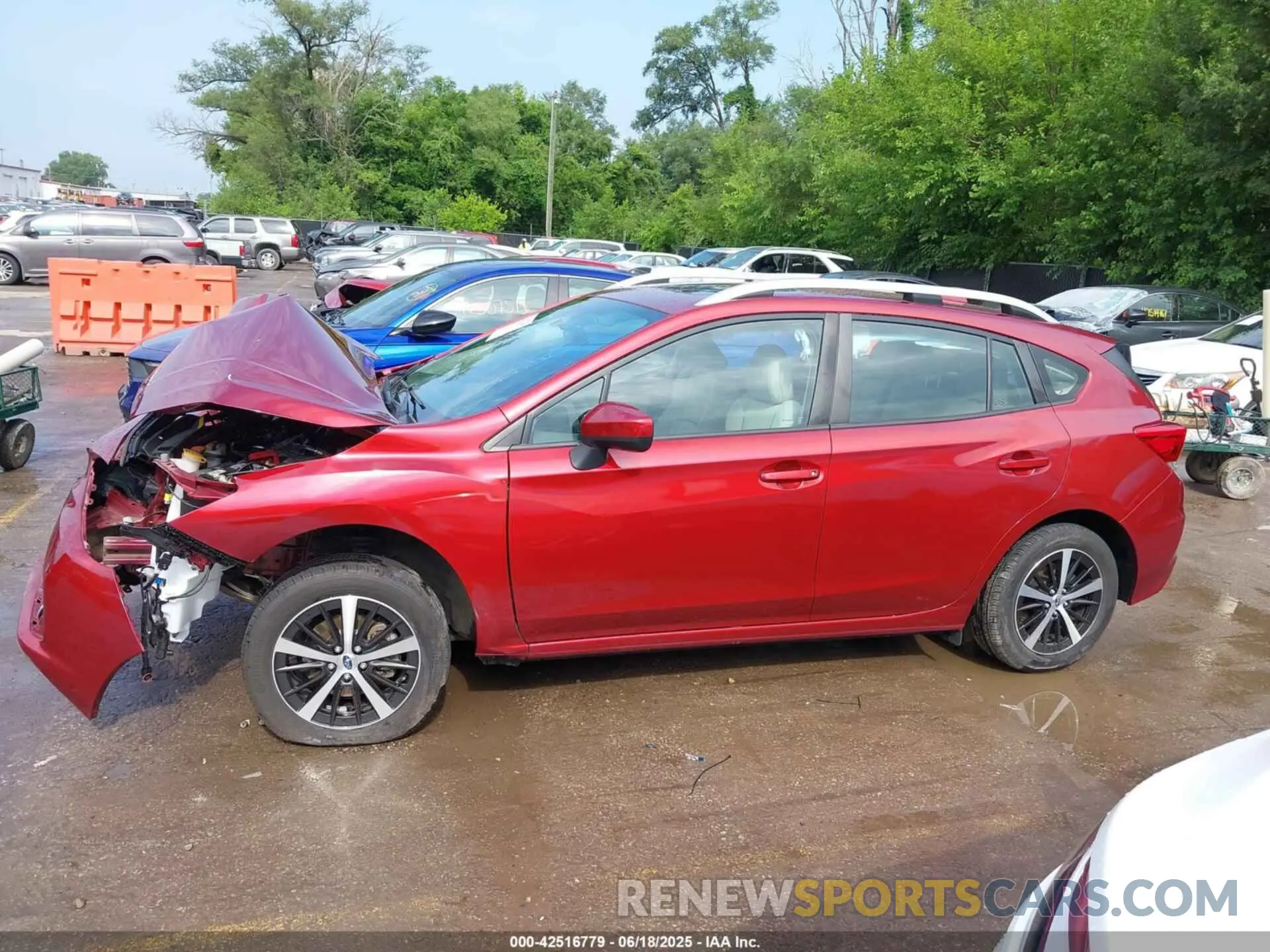 15 fotografías del automóvil dañado 4S3GTAD66N3721987 SUBARU IMPREZA 2022