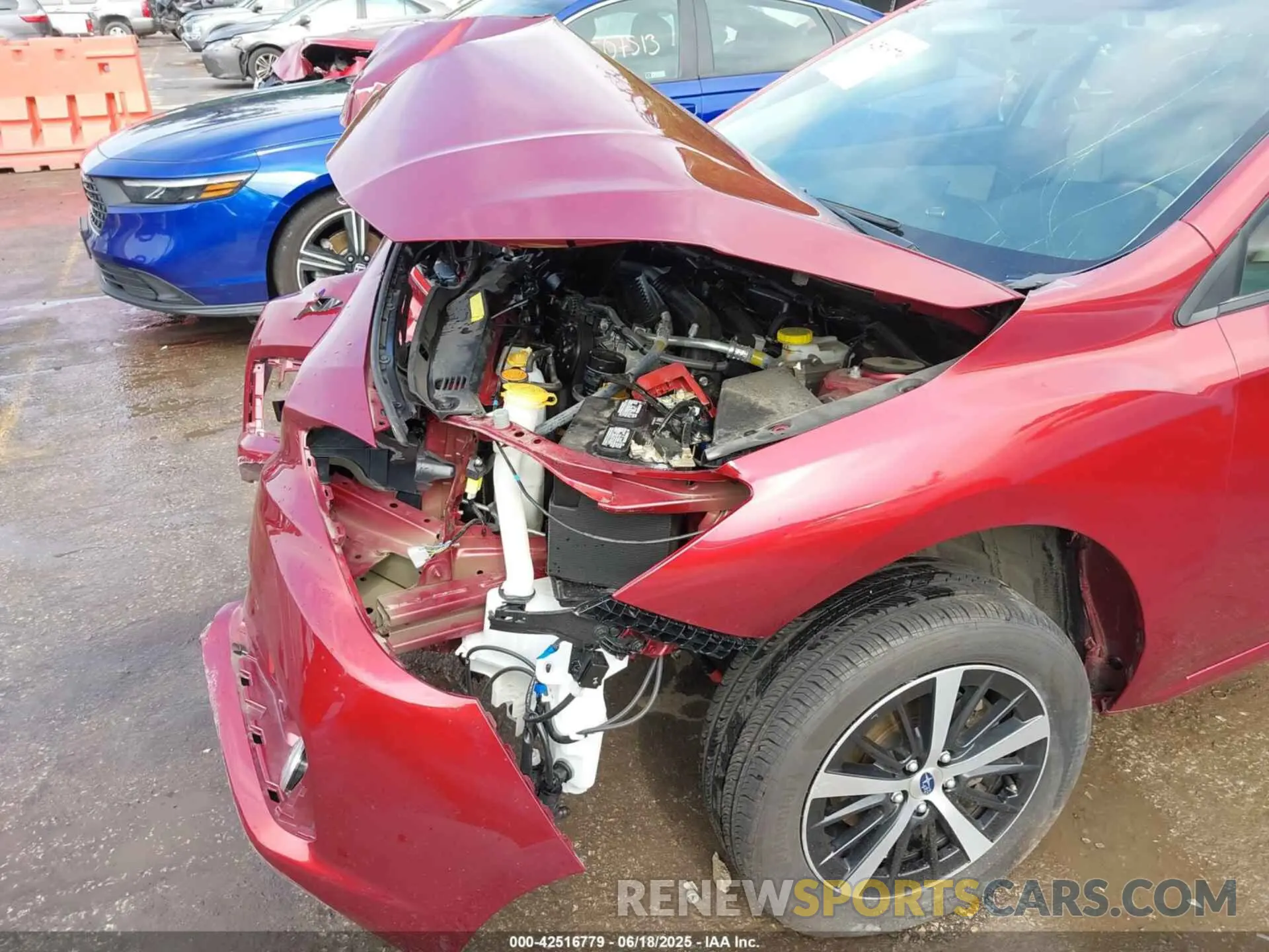 18 fotografías del automóvil dañado 4S3GTAD66N3721987 SUBARU IMPREZA 2022