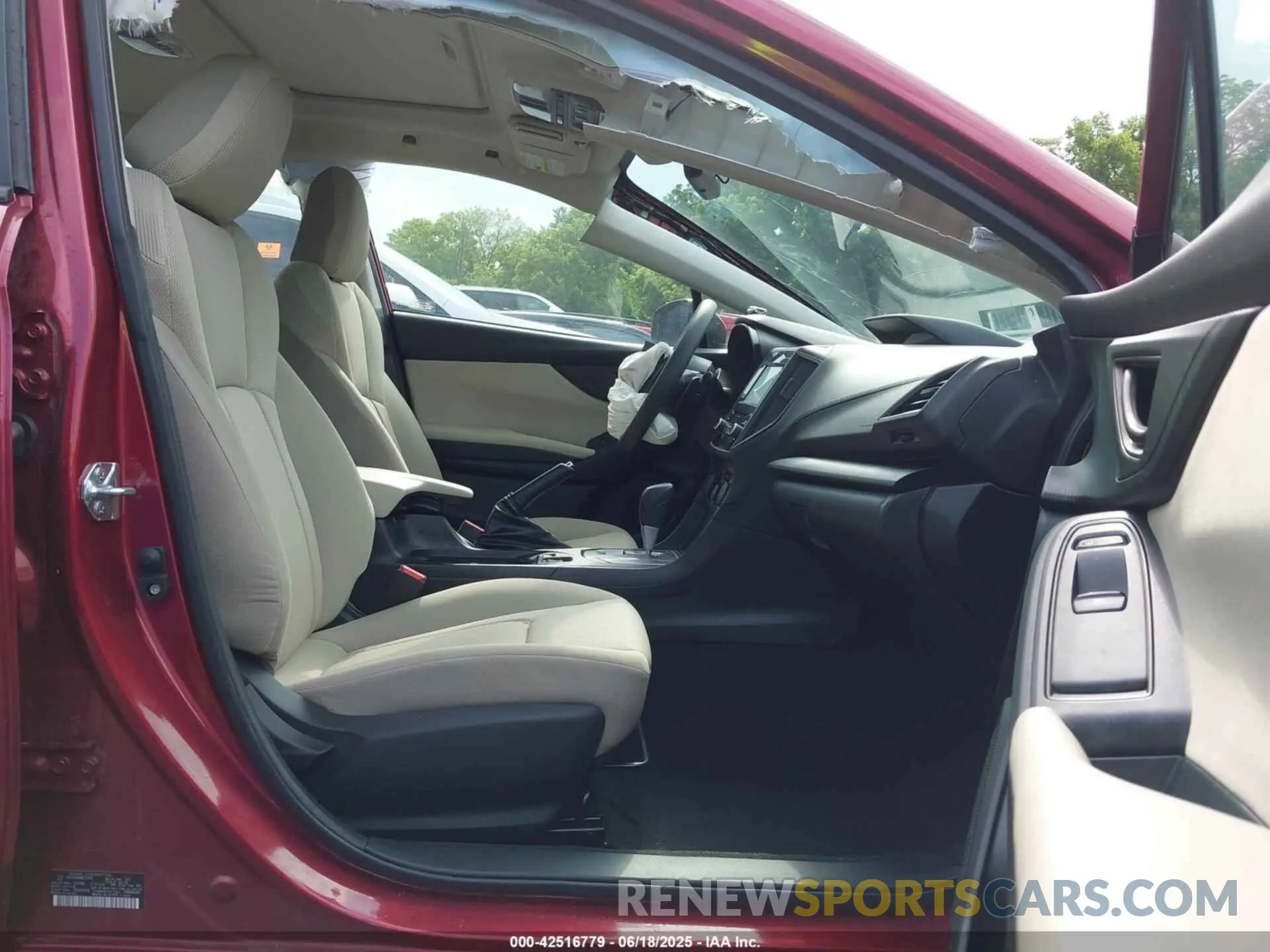 5 fotografías del automóvil dañado 4S3GTAD66N3721987 SUBARU IMPREZA 2022