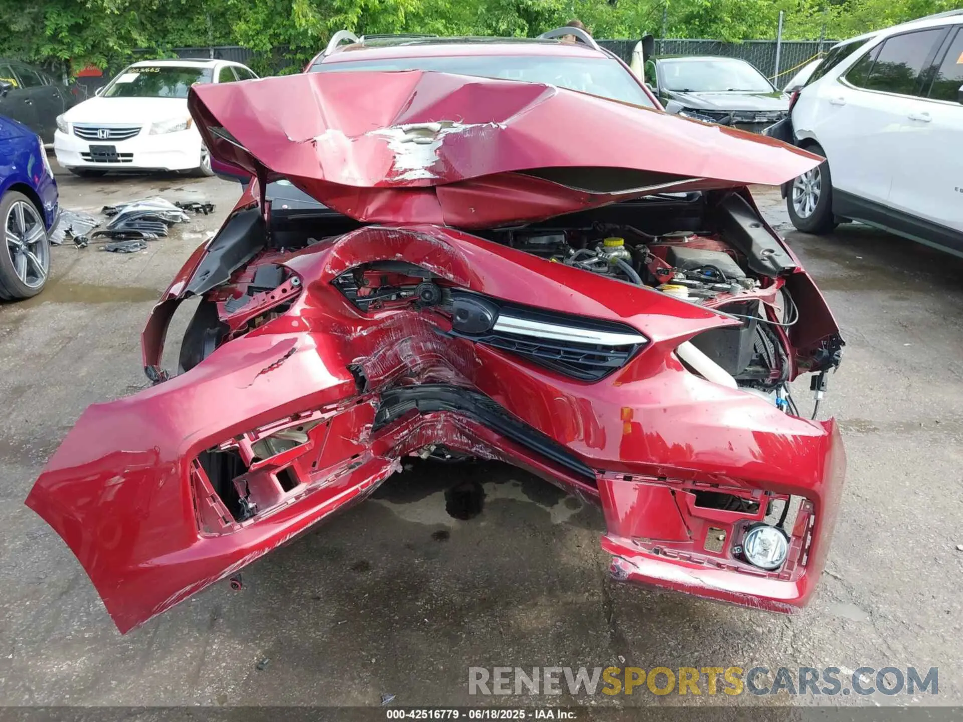 6 fotografías del automóvil dañado 4S3GTAD66N3721987 SUBARU IMPREZA 2022