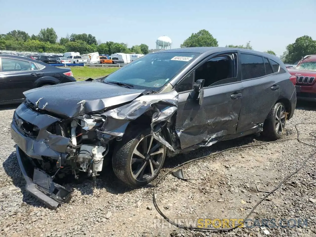 1 fotografías del automóvil dañado 4S3GTAJ6XN1726092 SUBARU IMPREZA 2022