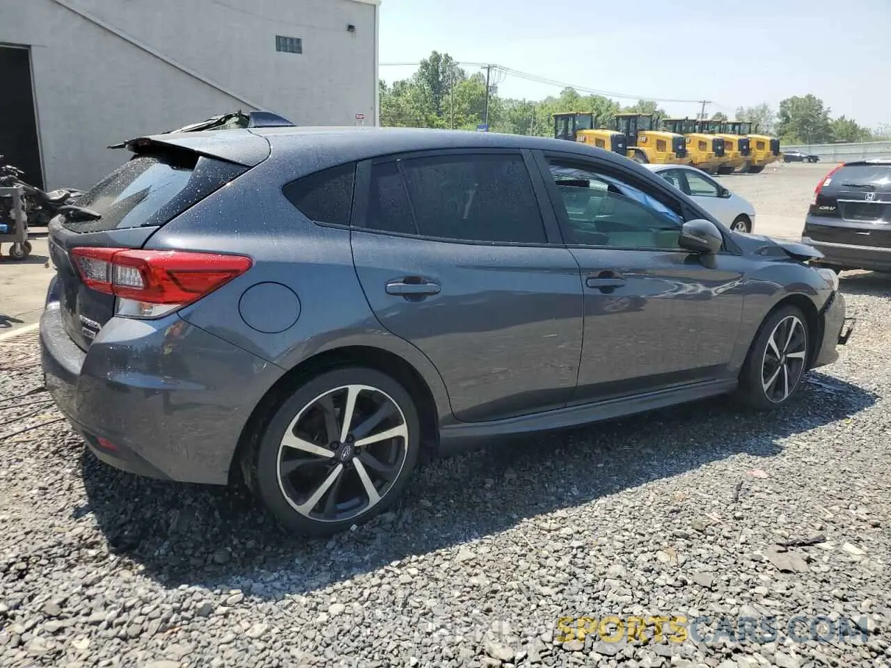 3 fotografías del automóvil dañado 4S3GTAJ6XN1726092 SUBARU IMPREZA 2022