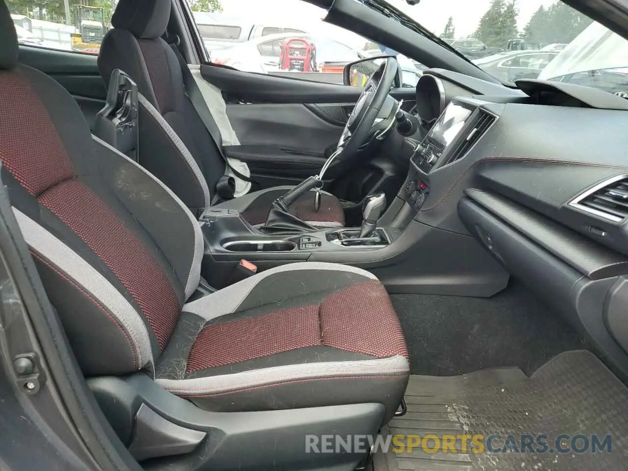 7 fotografías del automóvil dañado 4S3GTAM6XN3716999 SUBARU IMPREZA 2022