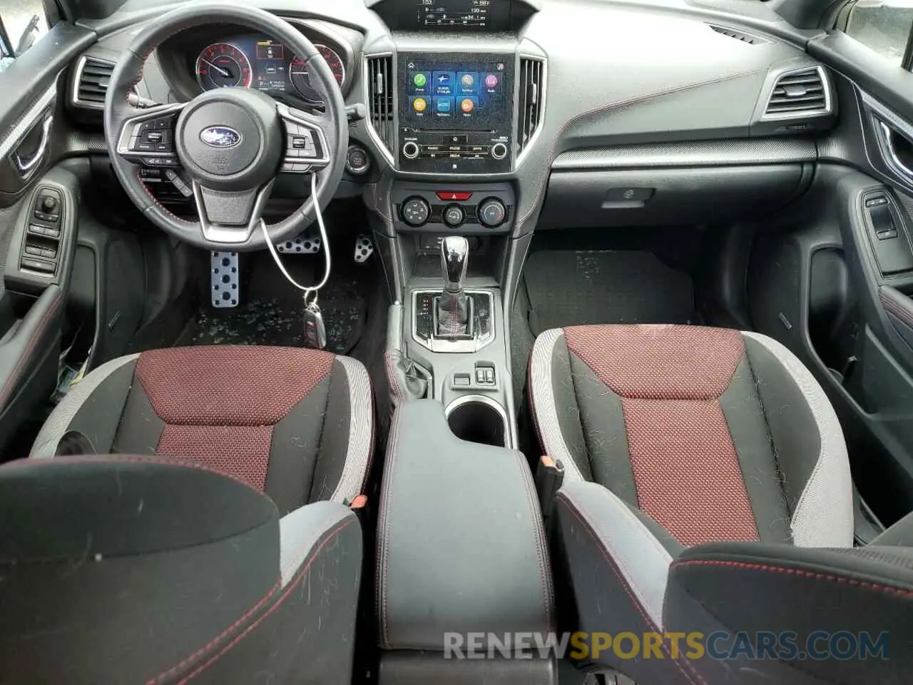 8 fotografías del automóvil dañado 4S3GTAM6XN3716999 SUBARU IMPREZA 2022
