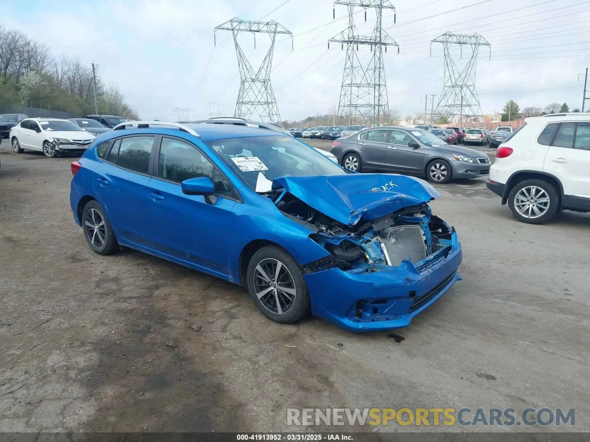 1 fotografías del automóvil dañado 4S3GTAV62N3722875 SUBARU IMPREZA 2022