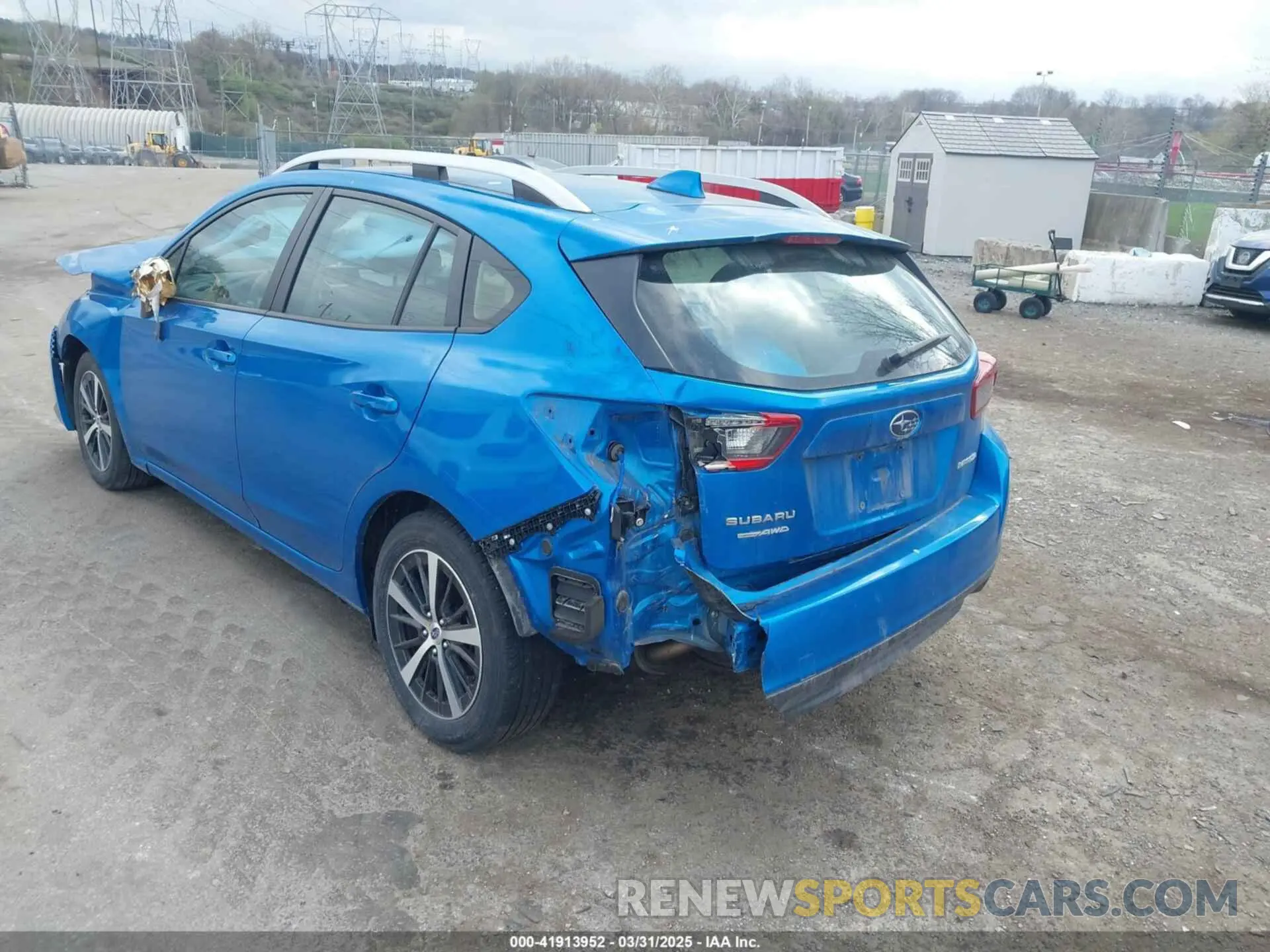 17 fotografías del automóvil dañado 4S3GTAV62N3722875 SUBARU IMPREZA 2022
