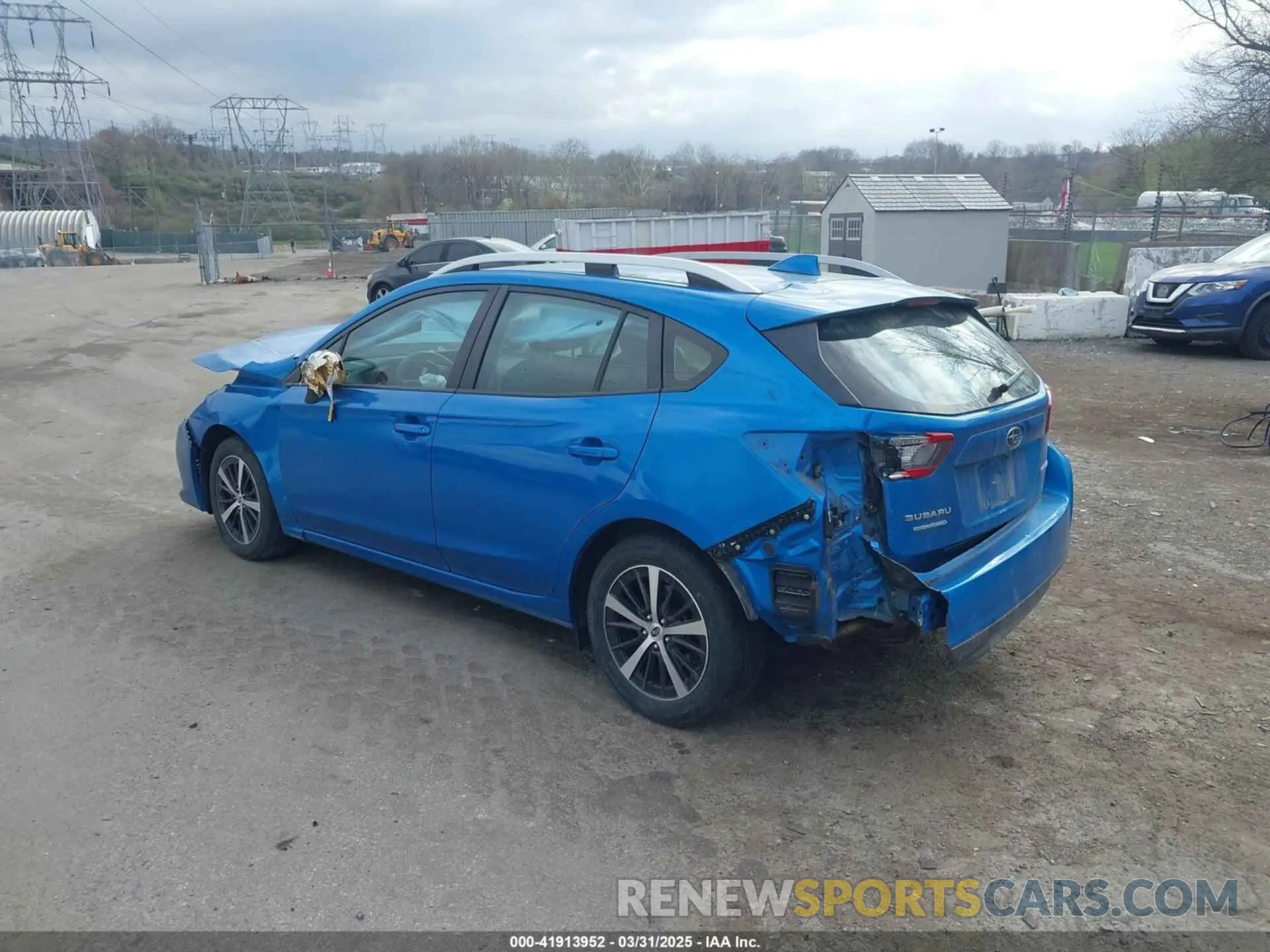3 fotografías del automóvil dañado 4S3GTAV62N3722875 SUBARU IMPREZA 2022