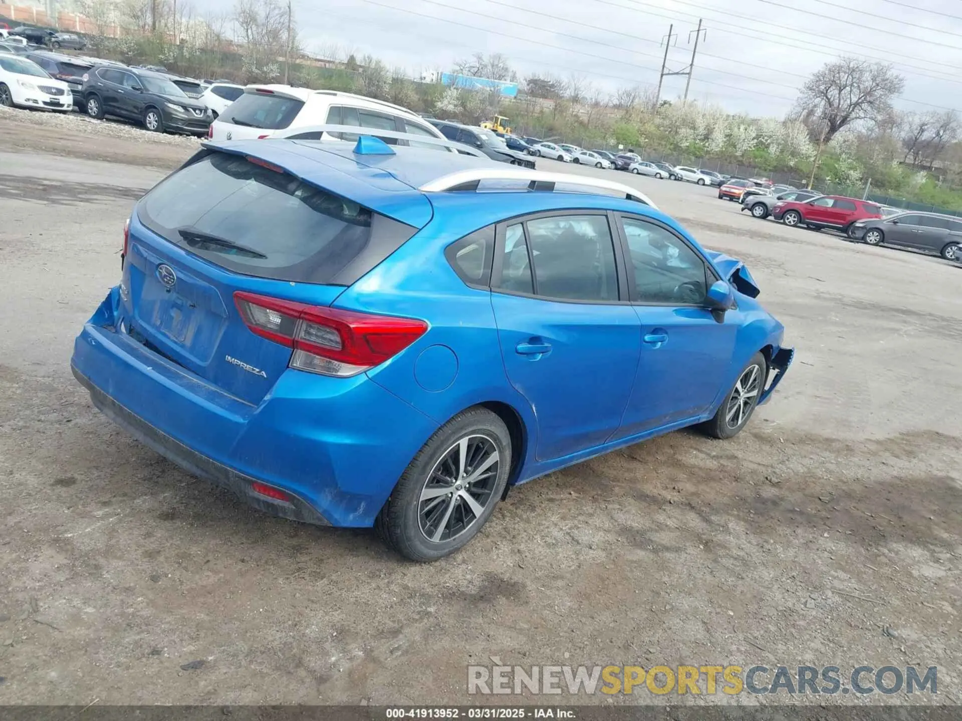 4 fotografías del automóvil dañado 4S3GTAV62N3722875 SUBARU IMPREZA 2022