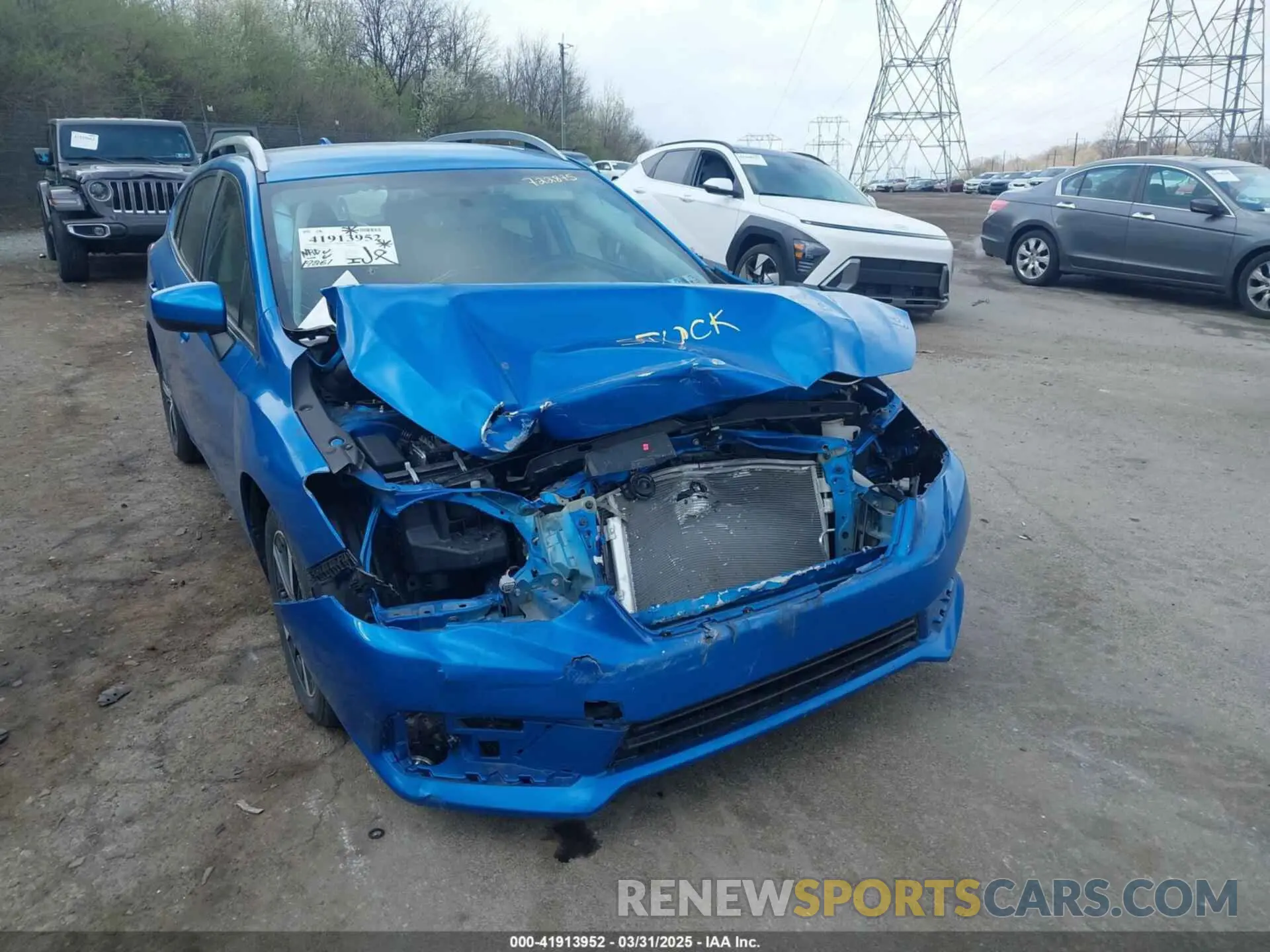 6 fotografías del automóvil dañado 4S3GTAV62N3722875 SUBARU IMPREZA 2022