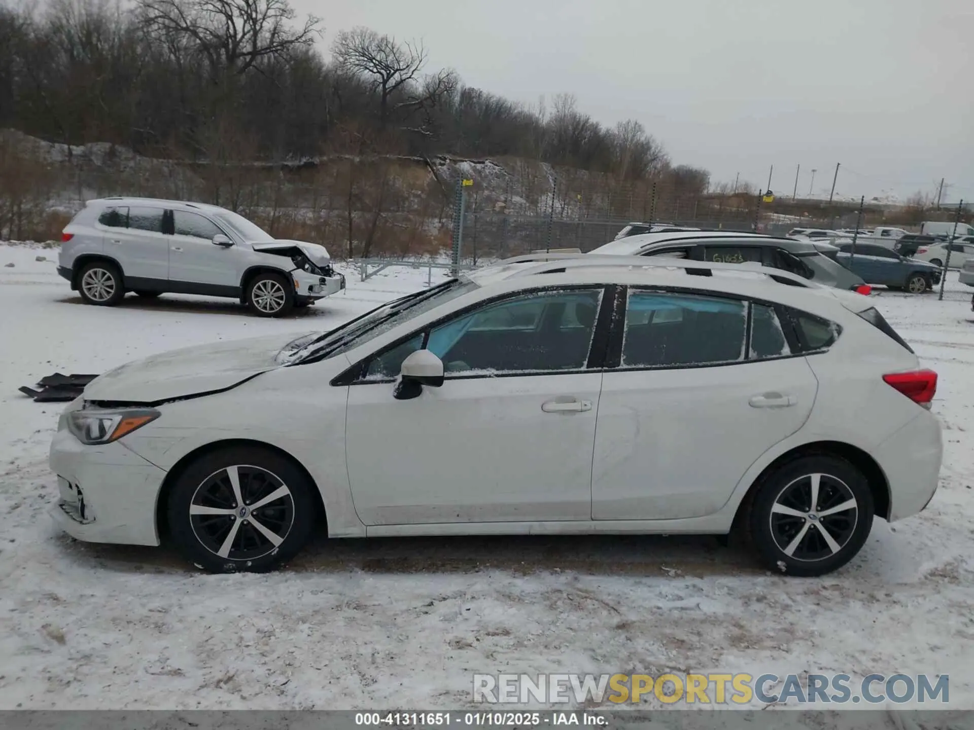 14 fotografías del automóvil dañado 4S3GTAV65N3706539 SUBARU IMPREZA 2022
