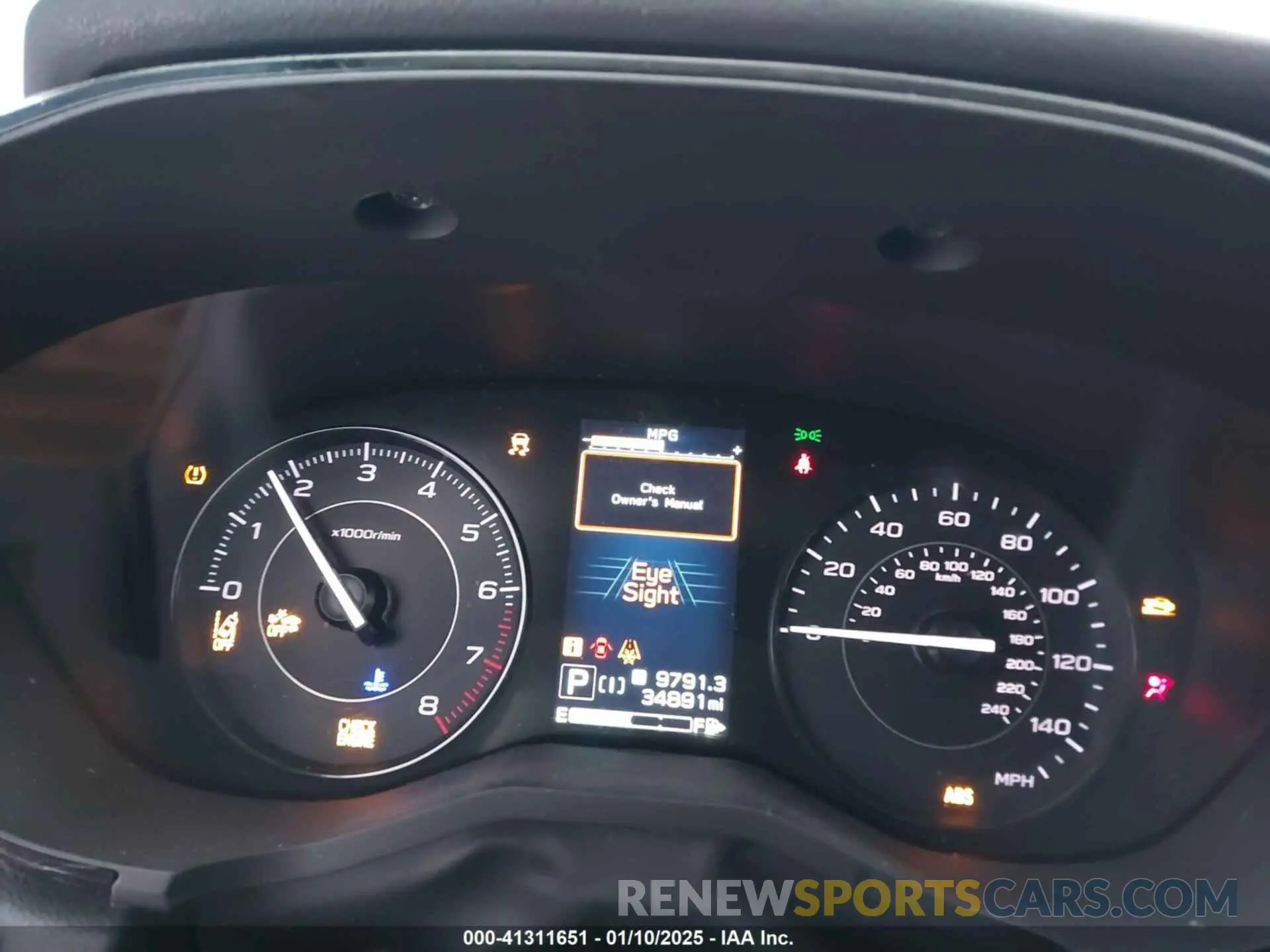 7 fotografías del automóvil dañado 4S3GTAV65N3706539 SUBARU IMPREZA 2022