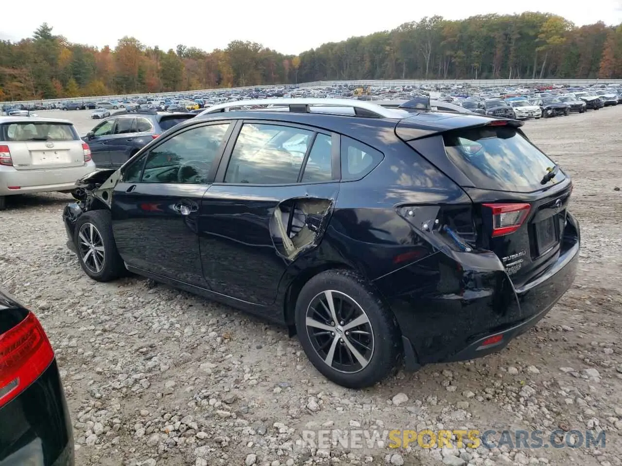 2 fotografías del automóvil dañado 4S3GTAV66N3704346 SUBARU IMPREZA 2022