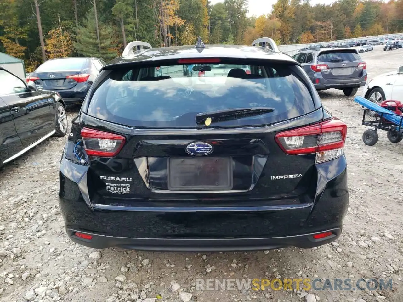 6 fotografías del automóvil dañado 4S3GTAV66N3704346 SUBARU IMPREZA 2022