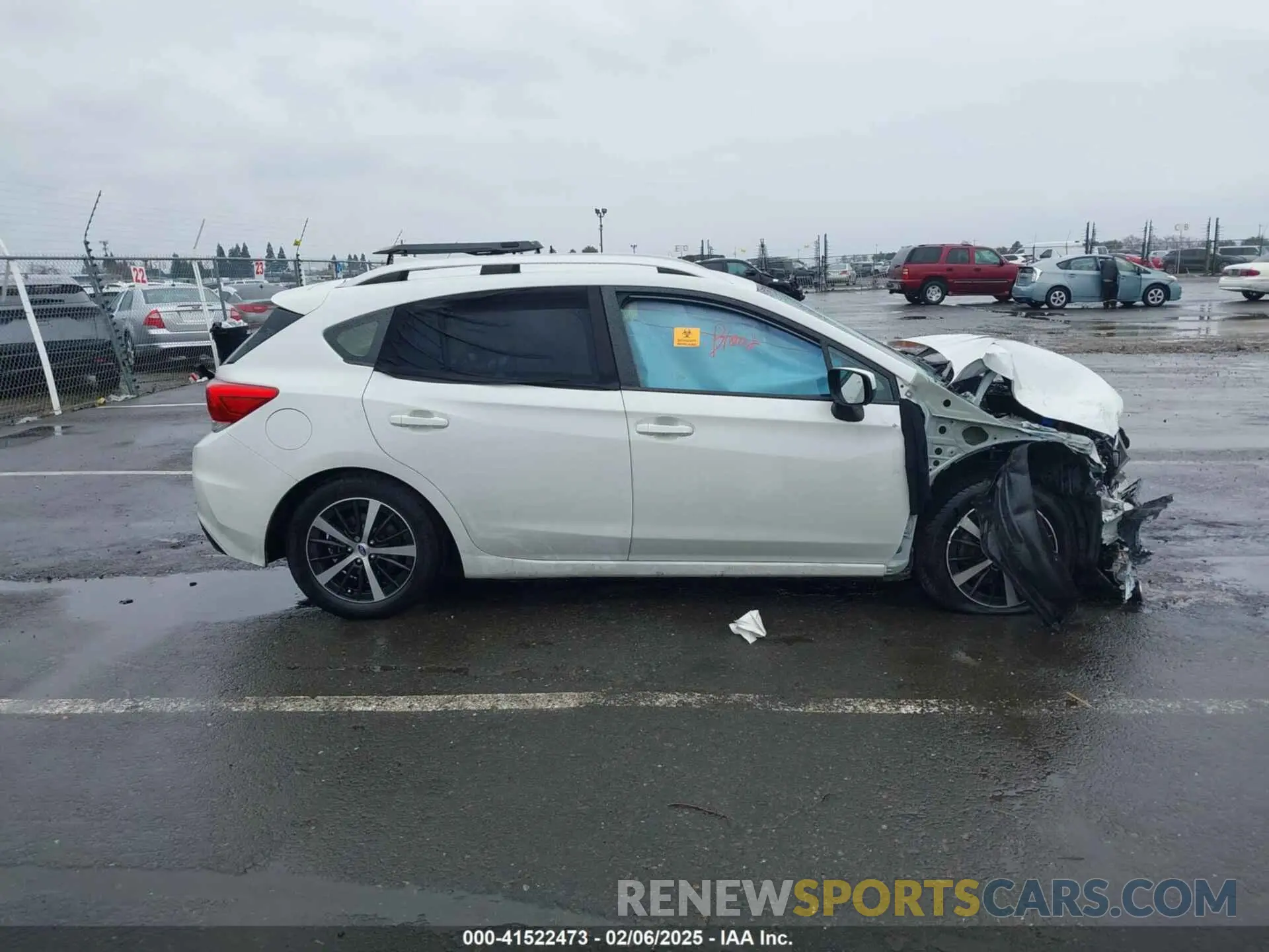 12 fotografías del automóvil dañado 4S3GTAV66N3719395 SUBARU IMPREZA 2022