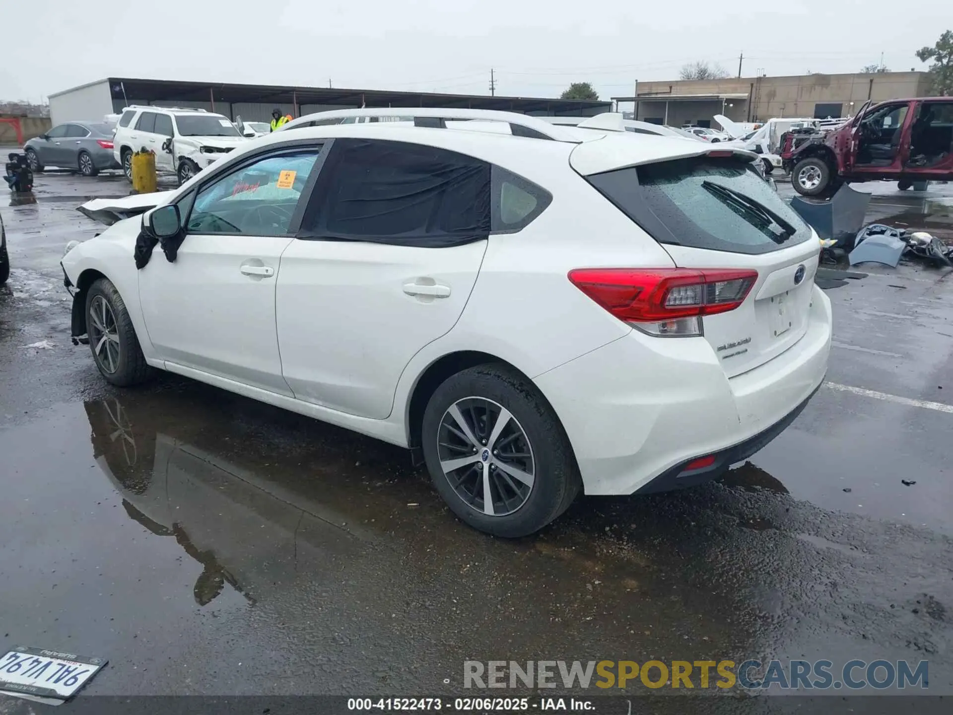 3 fotografías del automóvil dañado 4S3GTAV66N3719395 SUBARU IMPREZA 2022