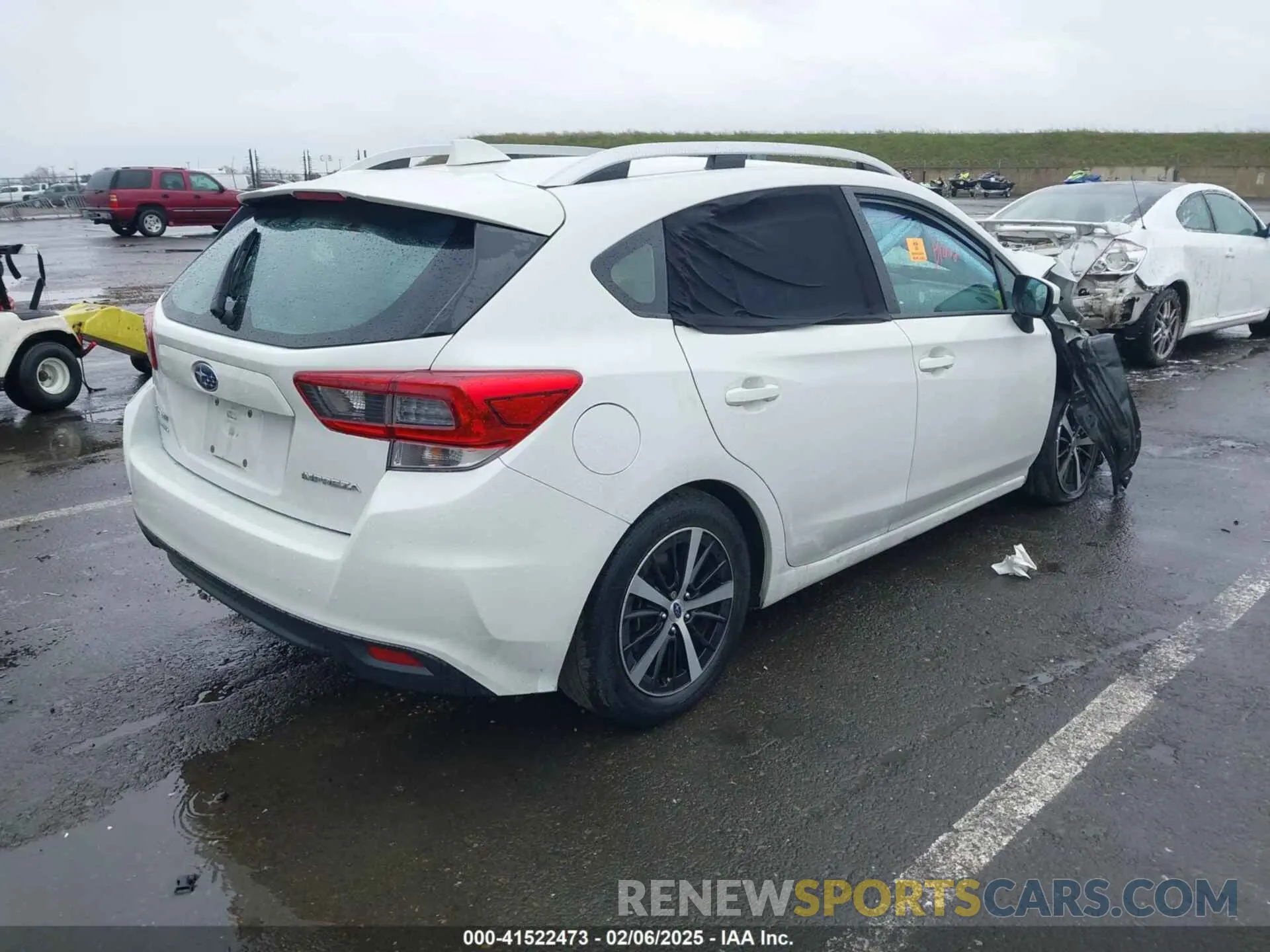 4 fotografías del automóvil dañado 4S3GTAV66N3719395 SUBARU IMPREZA 2022