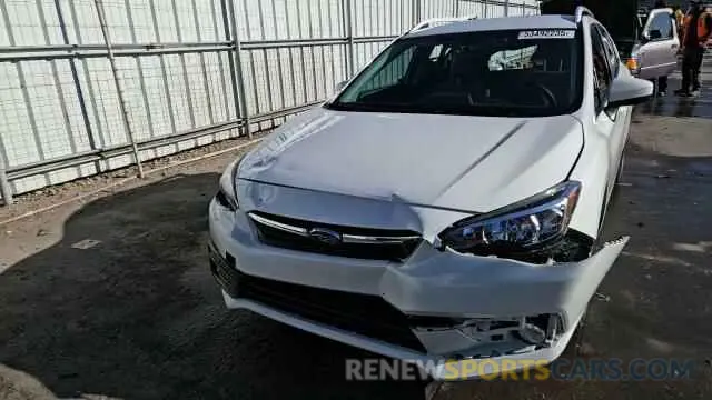 14 fotografías del automóvil dañado 4S3GTAV69N3708472 SUBARU IMPREZA 2022