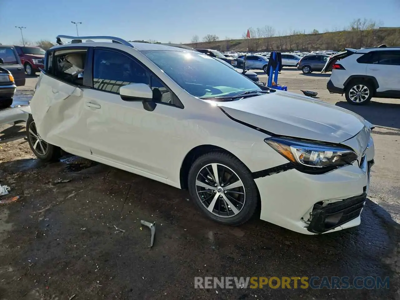 4 fotografías del automóvil dañado 4S3GTAV69N3708472 SUBARU IMPREZA 2022