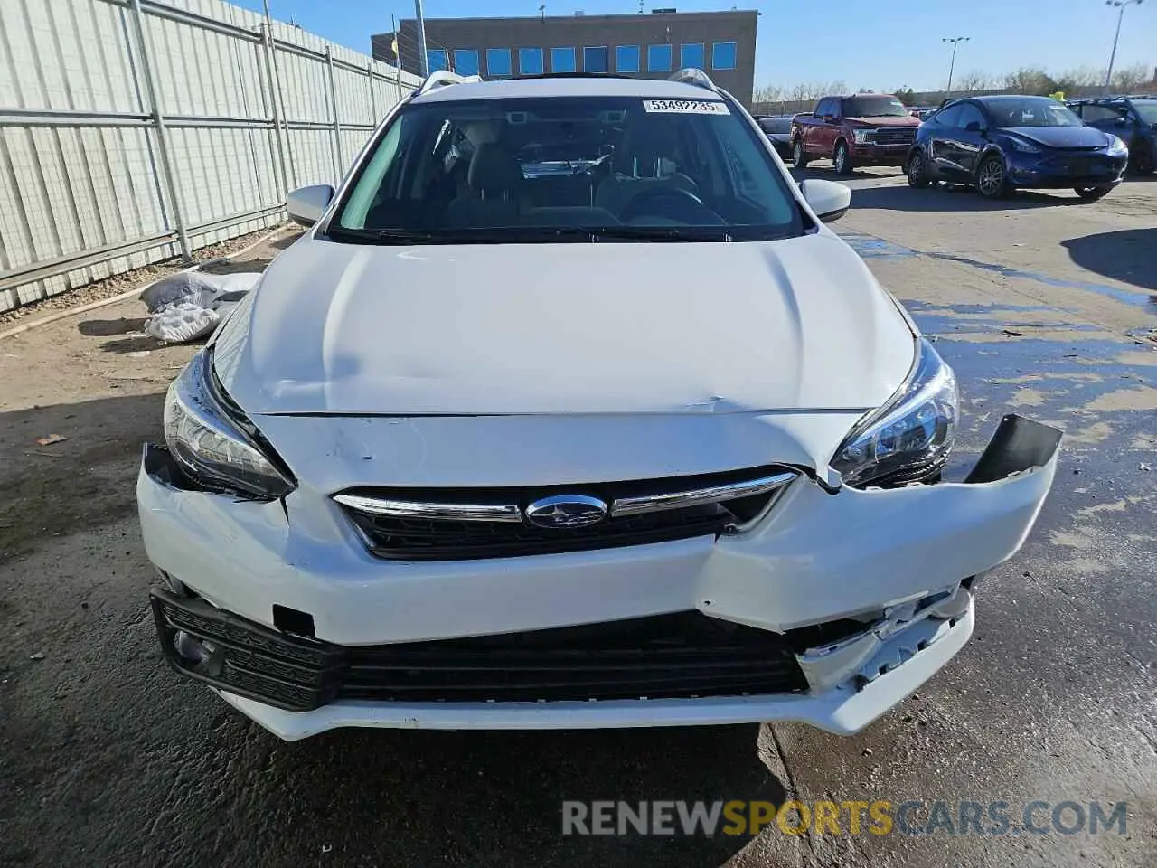5 fotografías del automóvil dañado 4S3GTAV69N3708472 SUBARU IMPREZA 2022