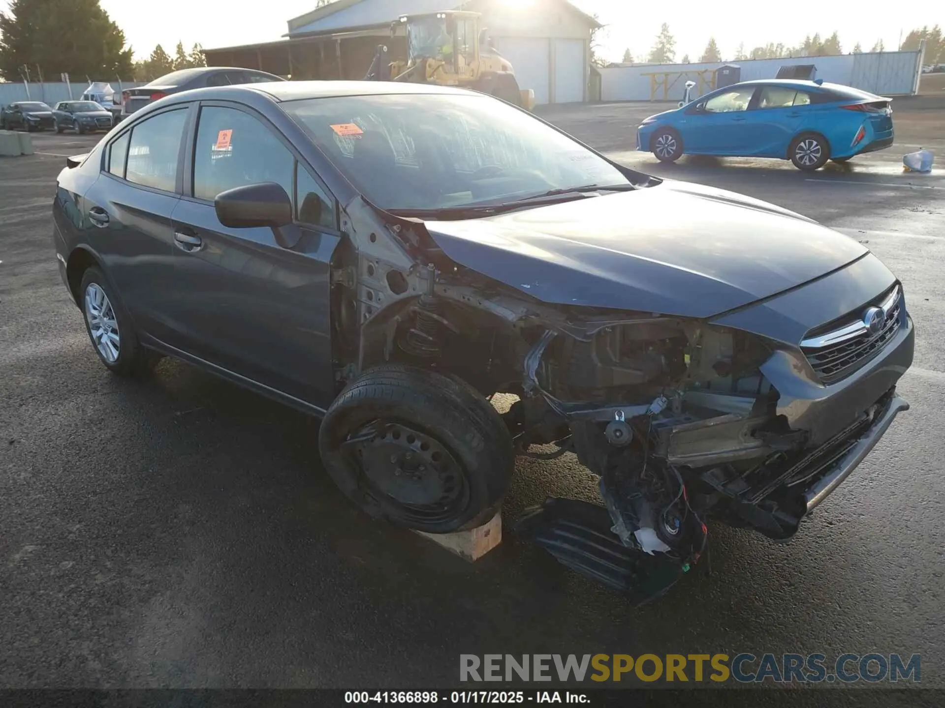 1 fotografías del automóvil dañado 4S3GKAB60P3606343 SUBARU IMPREZA 2023