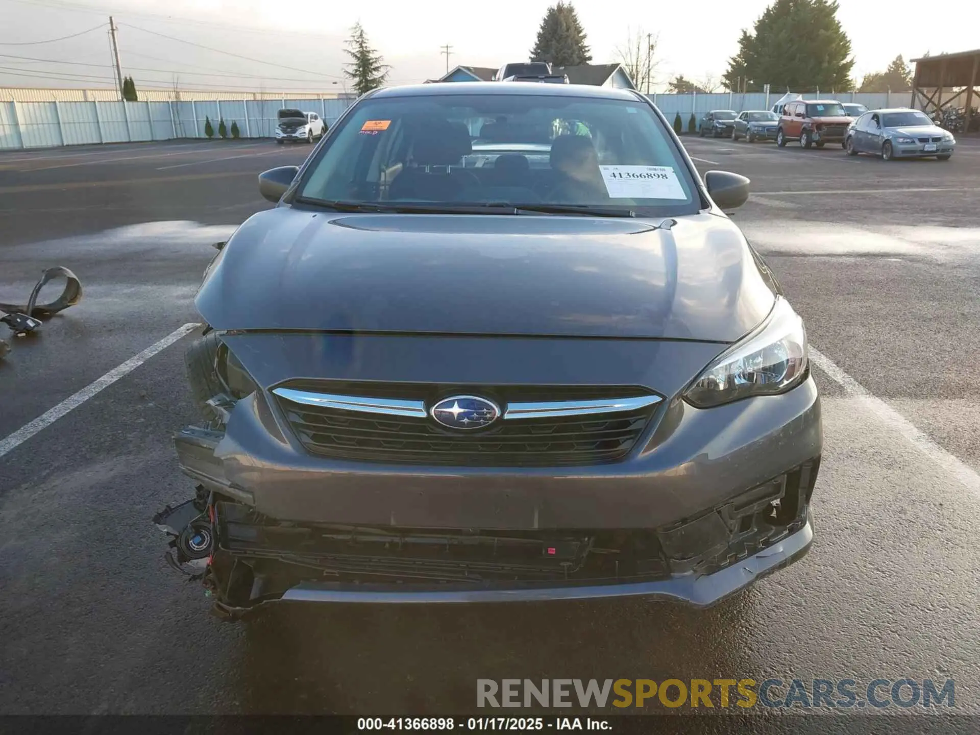 13 fotografías del automóvil dañado 4S3GKAB60P3606343 SUBARU IMPREZA 2023