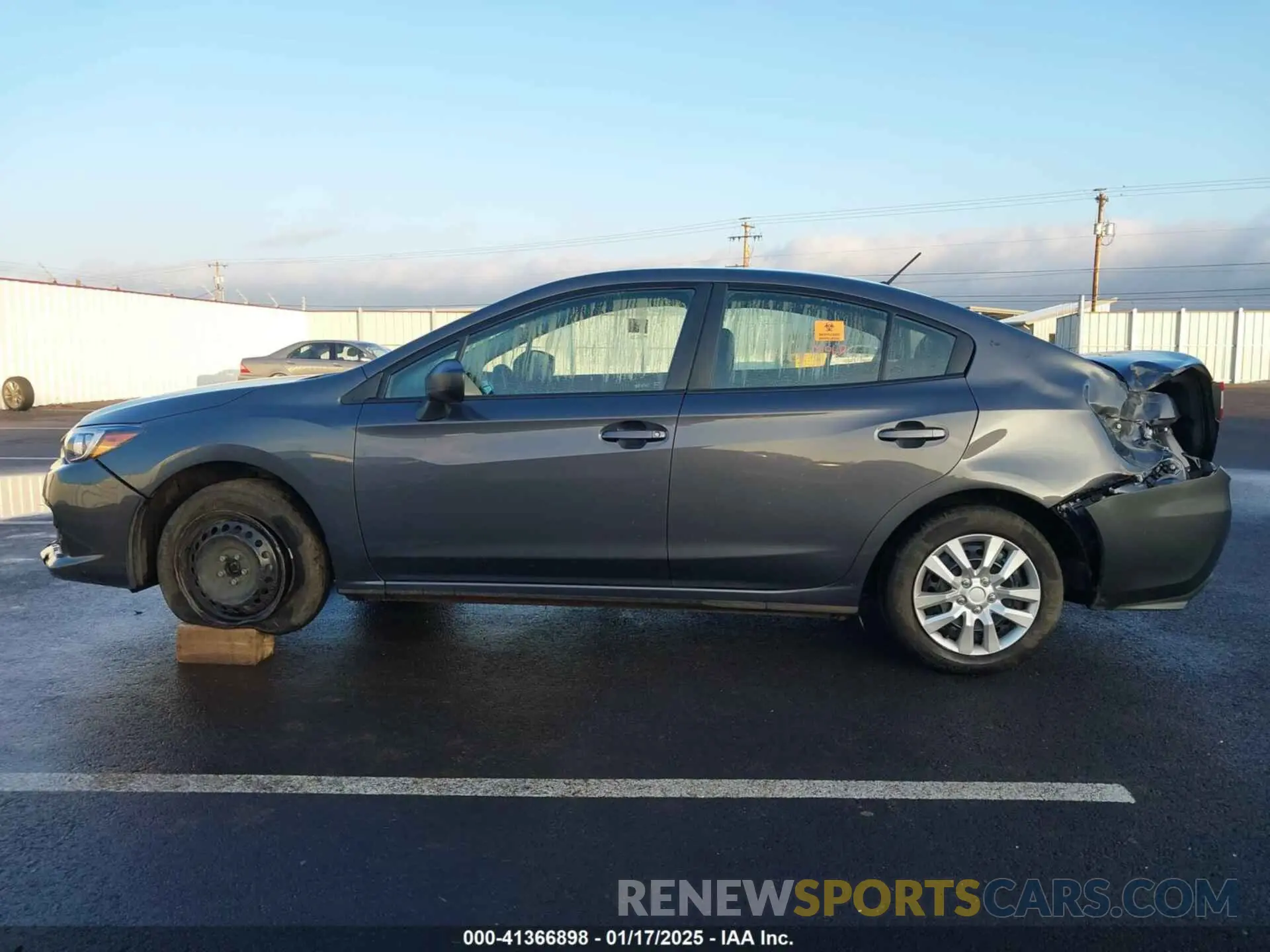 15 fotografías del automóvil dañado 4S3GKAB60P3606343 SUBARU IMPREZA 2023