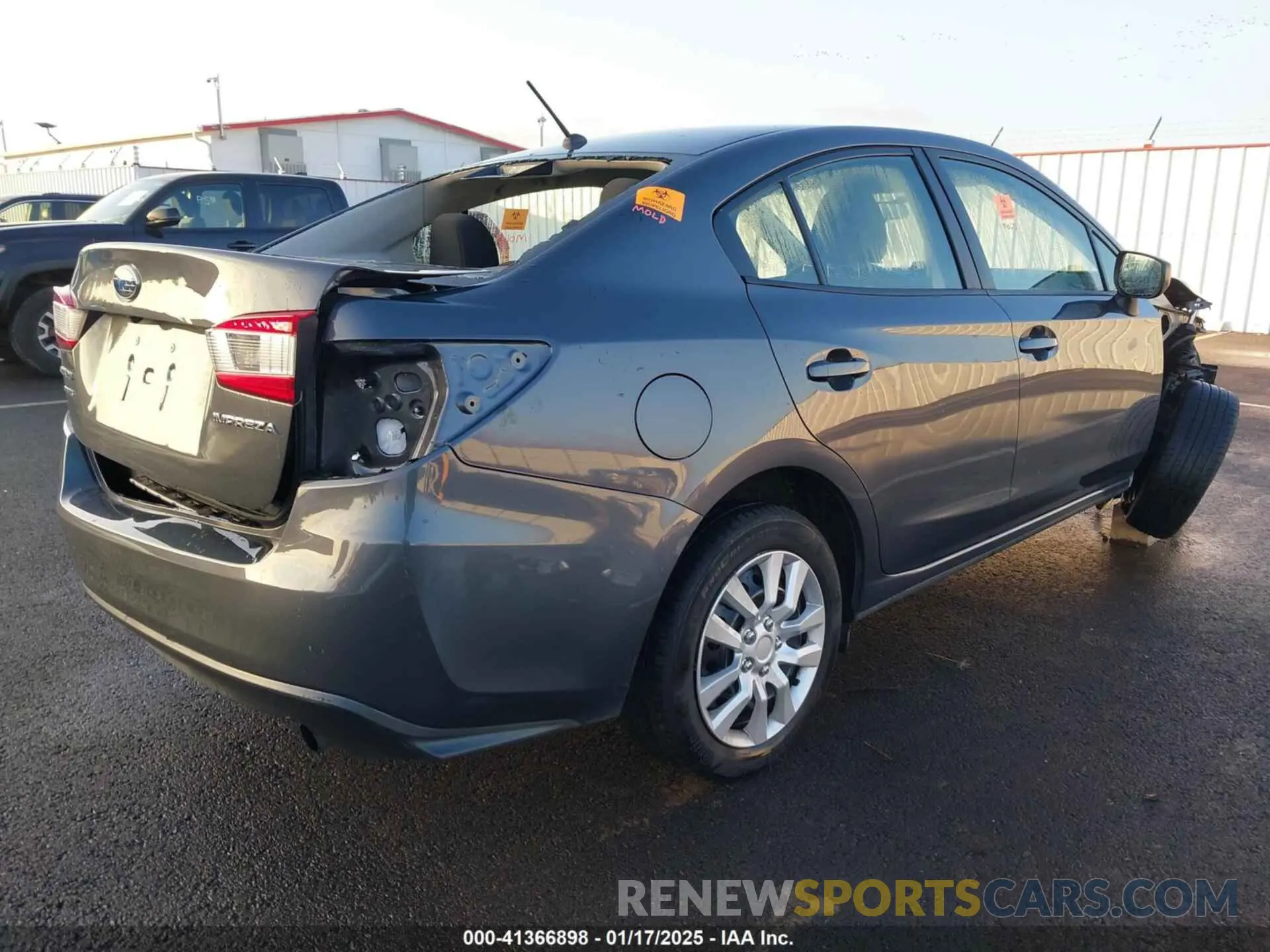 4 fotografías del automóvil dañado 4S3GKAB60P3606343 SUBARU IMPREZA 2023