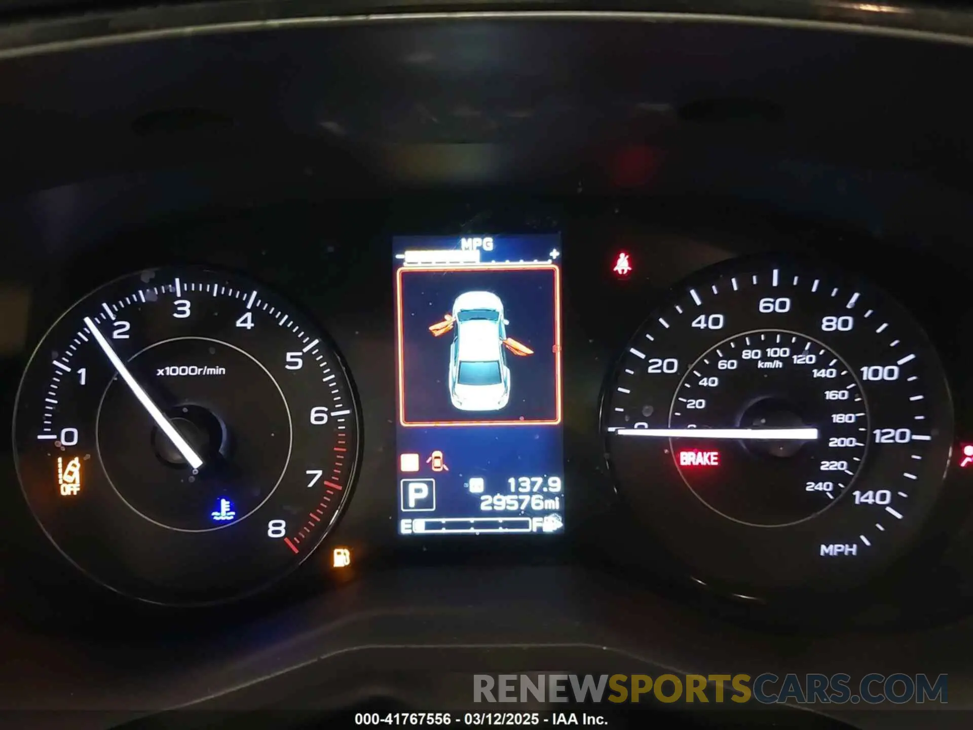 7 fotografías del automóvil dañado 4S3GKAB67P3601186 SUBARU IMPREZA 2023