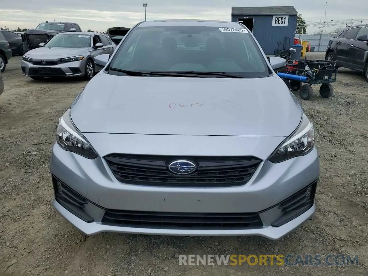 5 fotografías del automóvil dañado 4S3GKAM65P3603533 SUBARU IMPREZA 2023