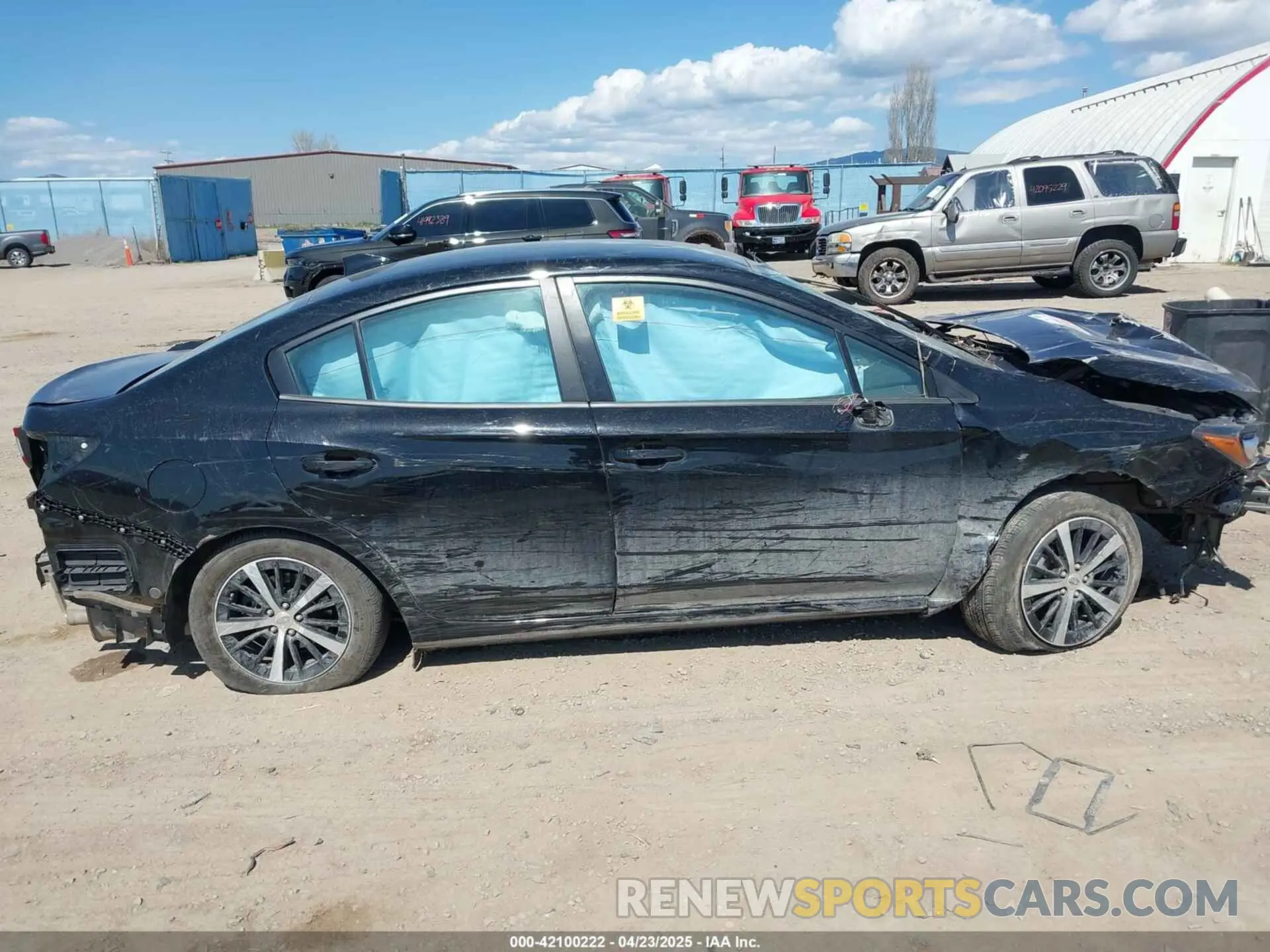 13 fotografías del automóvil dañado 4S3GKAV63P3606204 SUBARU IMPREZA 2023