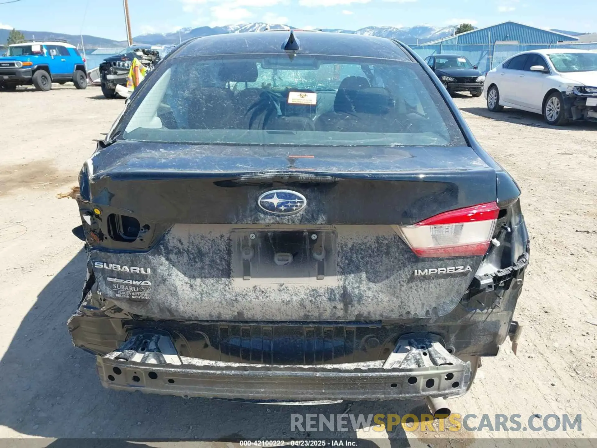 16 fotografías del automóvil dañado 4S3GKAV63P3606204 SUBARU IMPREZA 2023