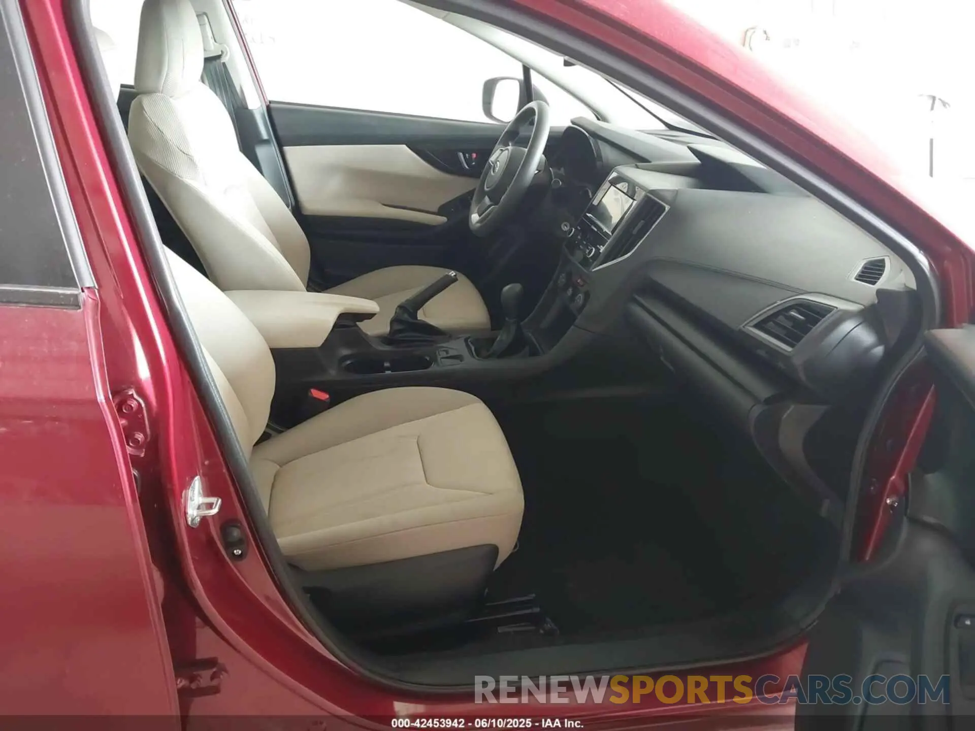 5 fotografías del automóvil dañado 4S3GTAA69P1714342 SUBARU IMPREZA 2023