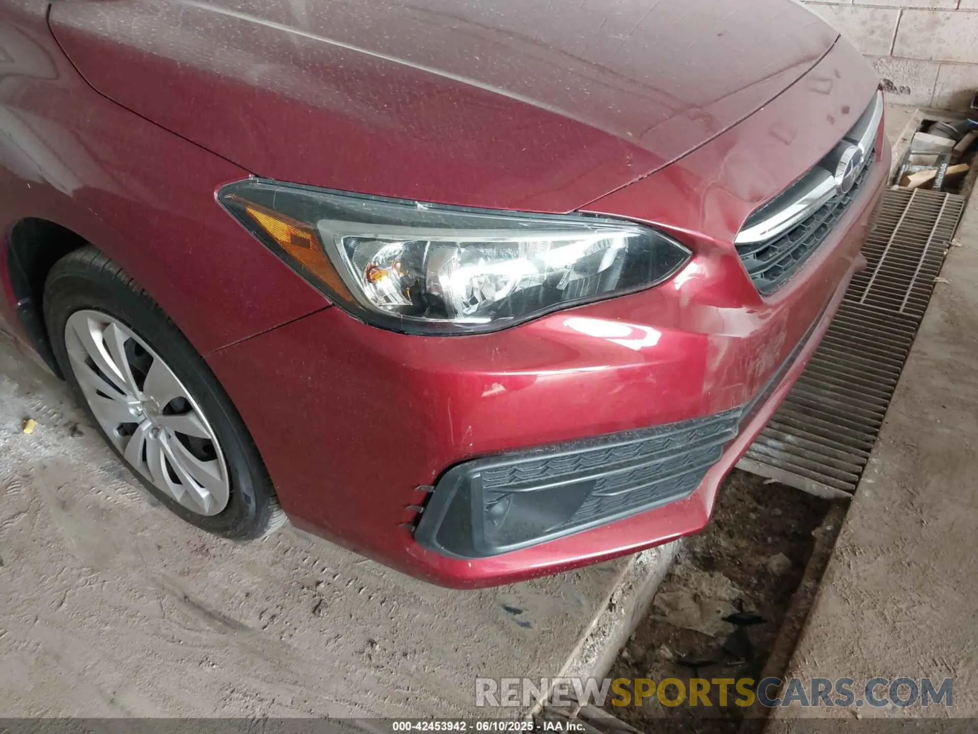 6 fotografías del automóvil dañado 4S3GTAA69P1714342 SUBARU IMPREZA 2023