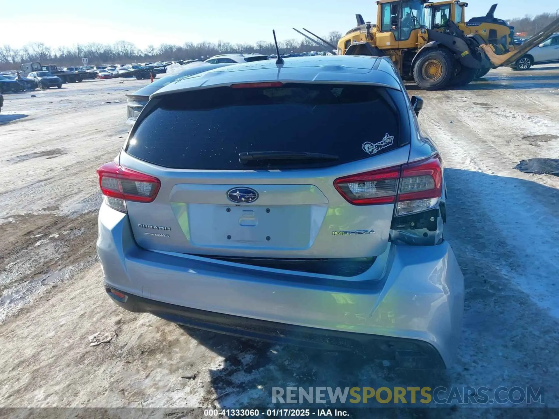 16 fotografías del automóvil dañado 4S3GTAA6XP1720490 SUBARU IMPREZA 2023