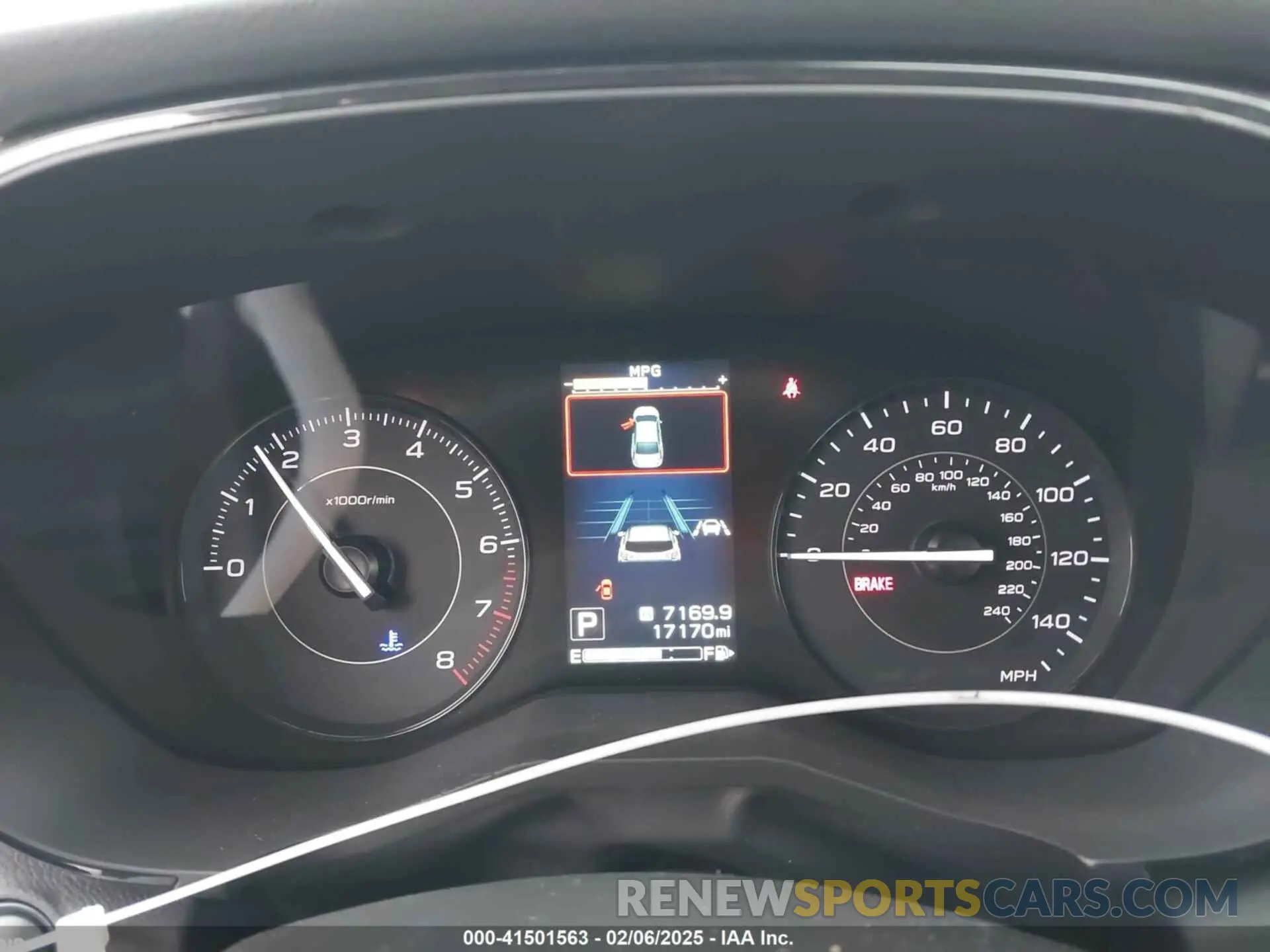 7 fotografías del automóvil dañado 4S3GTAB60P3700817 SUBARU IMPREZA 2023
