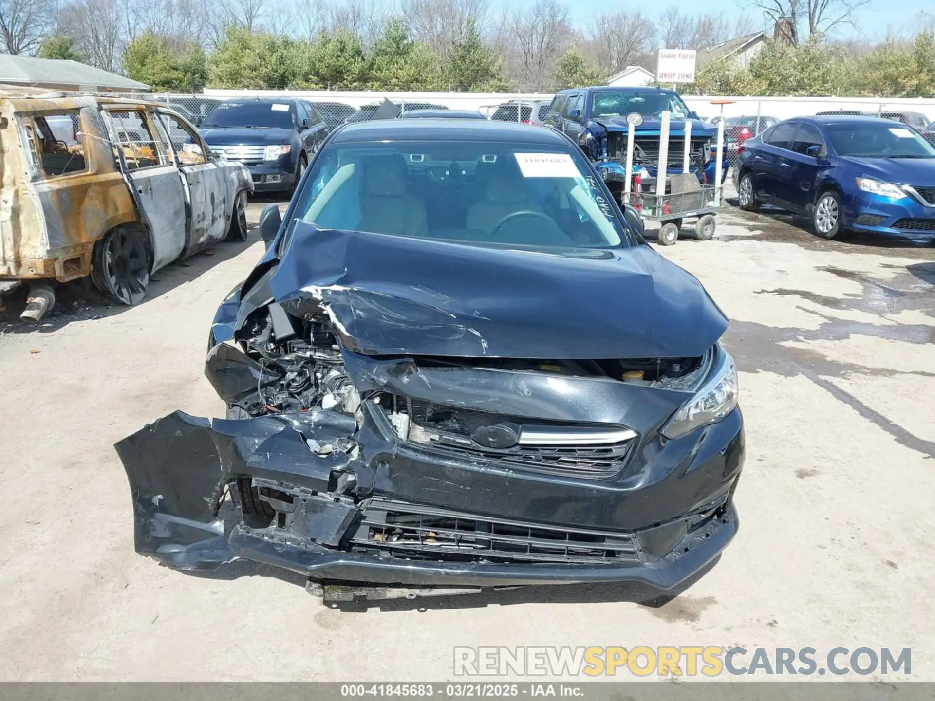 12 fotografías del automóvil dañado 4S3GTAB62P3701158 SUBARU IMPREZA 2023