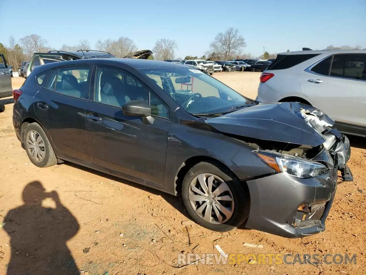 4 fotografías del automóvil dañado 4S3GTAB63P3707194 SUBARU IMPREZA 2023