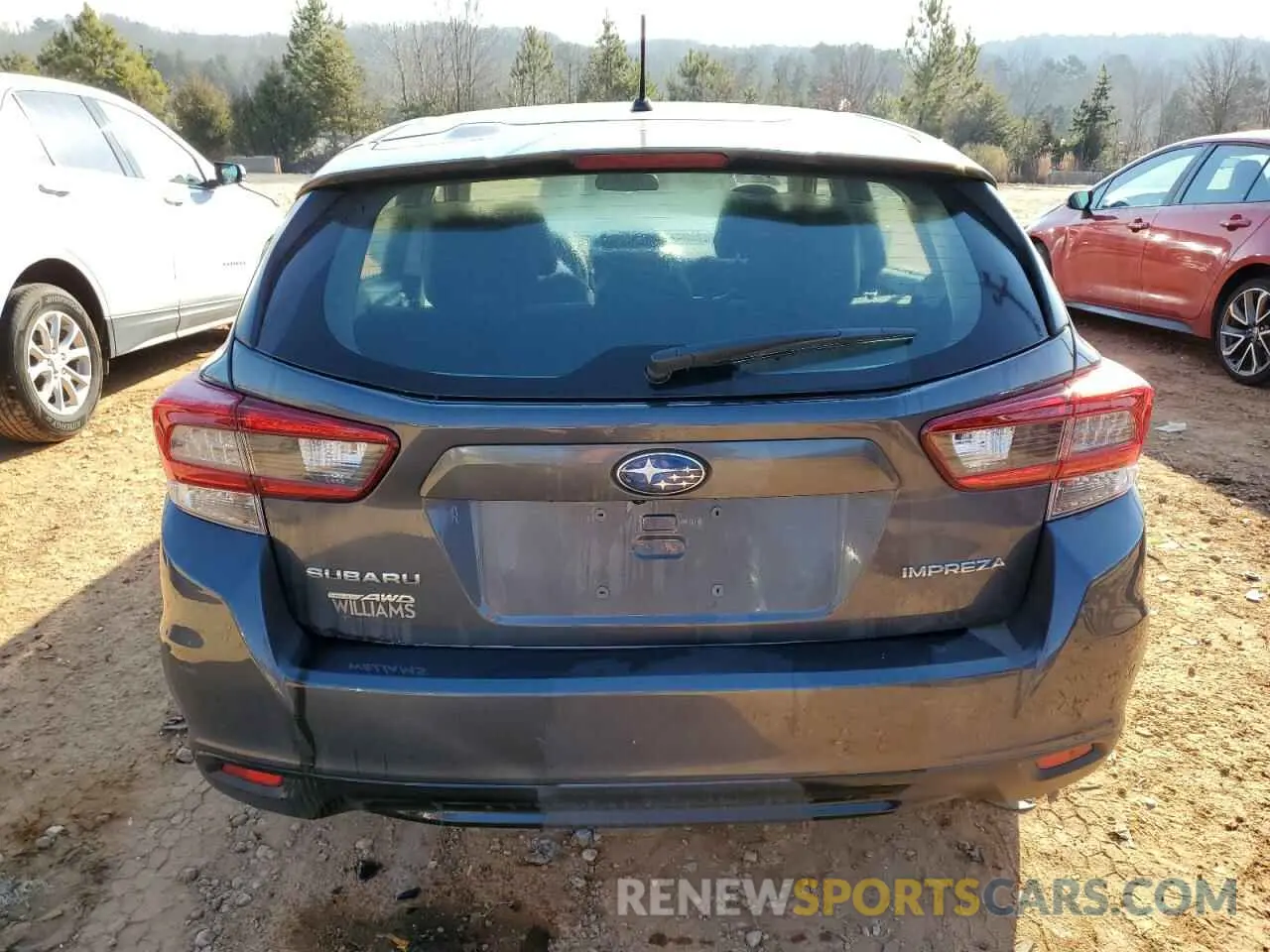 6 fotografías del automóvil dañado 4S3GTAB63P3707194 SUBARU IMPREZA 2023