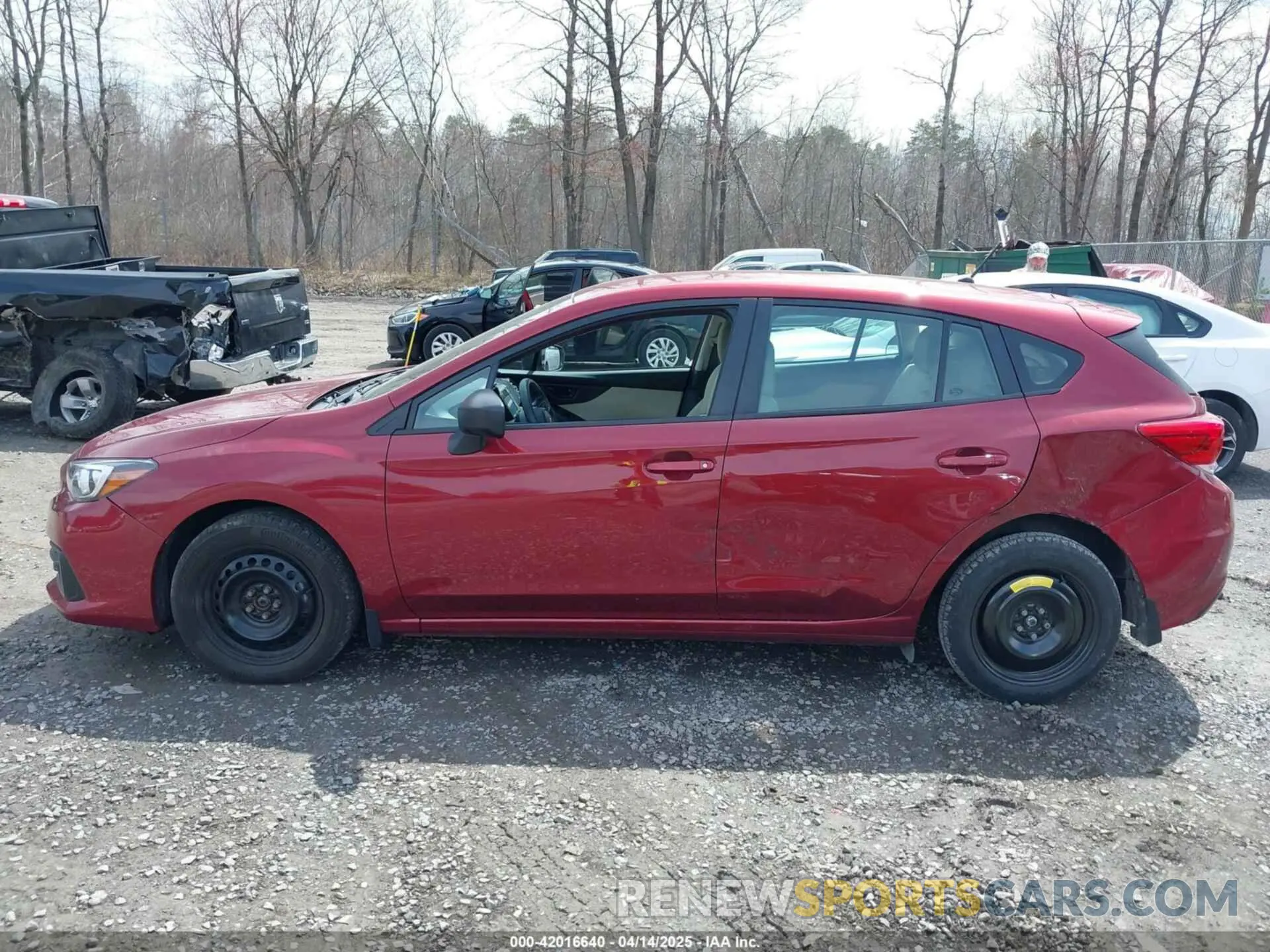 13 fotografías del automóvil dañado 4S3GTAB64P3720293 SUBARU IMPREZA 2023